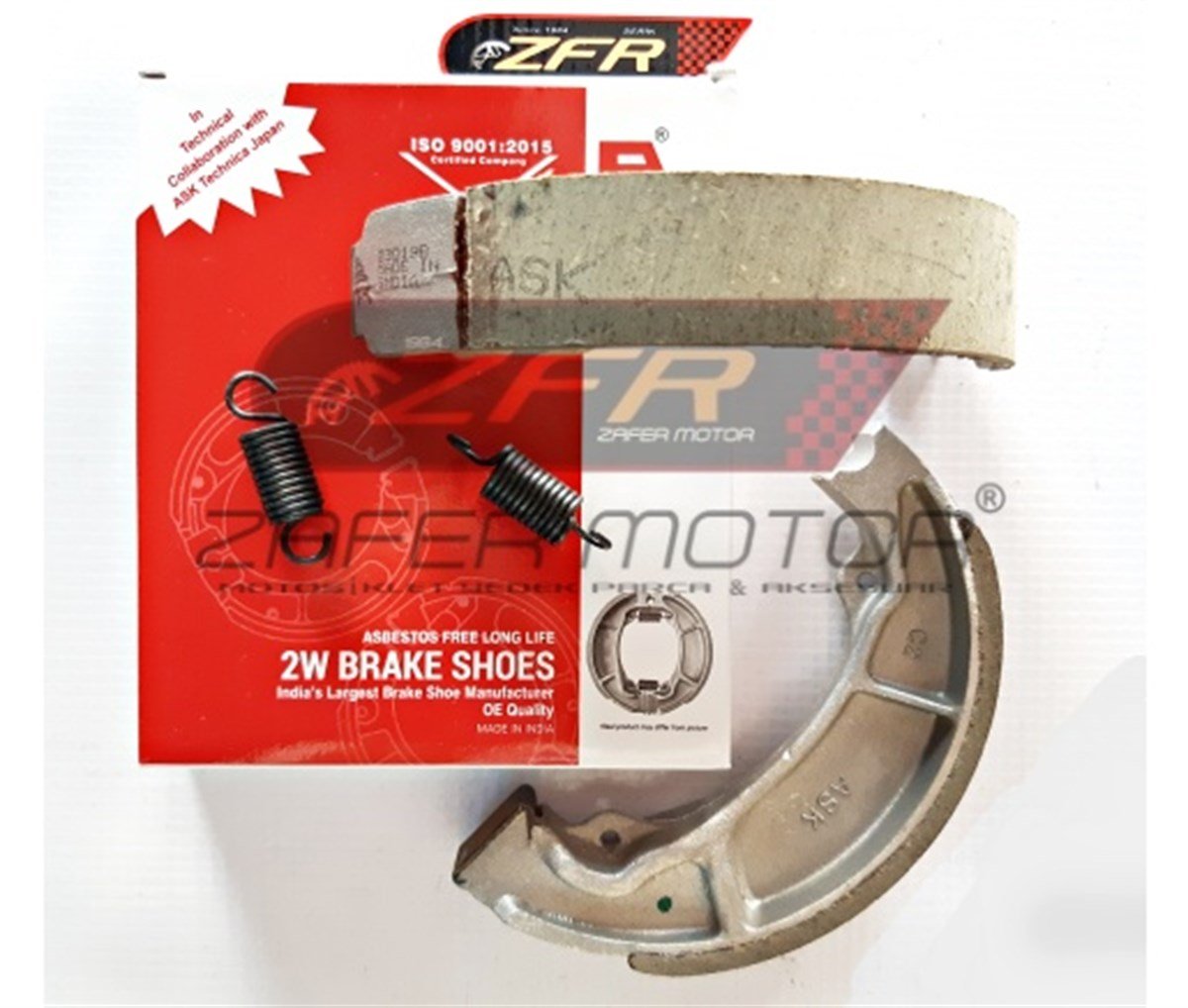 MarkasızFren ve EkipmanlarıHONDA CBF150 CB125 SPACY PCX ACTIVA S ARKA FREN BALATA ASK