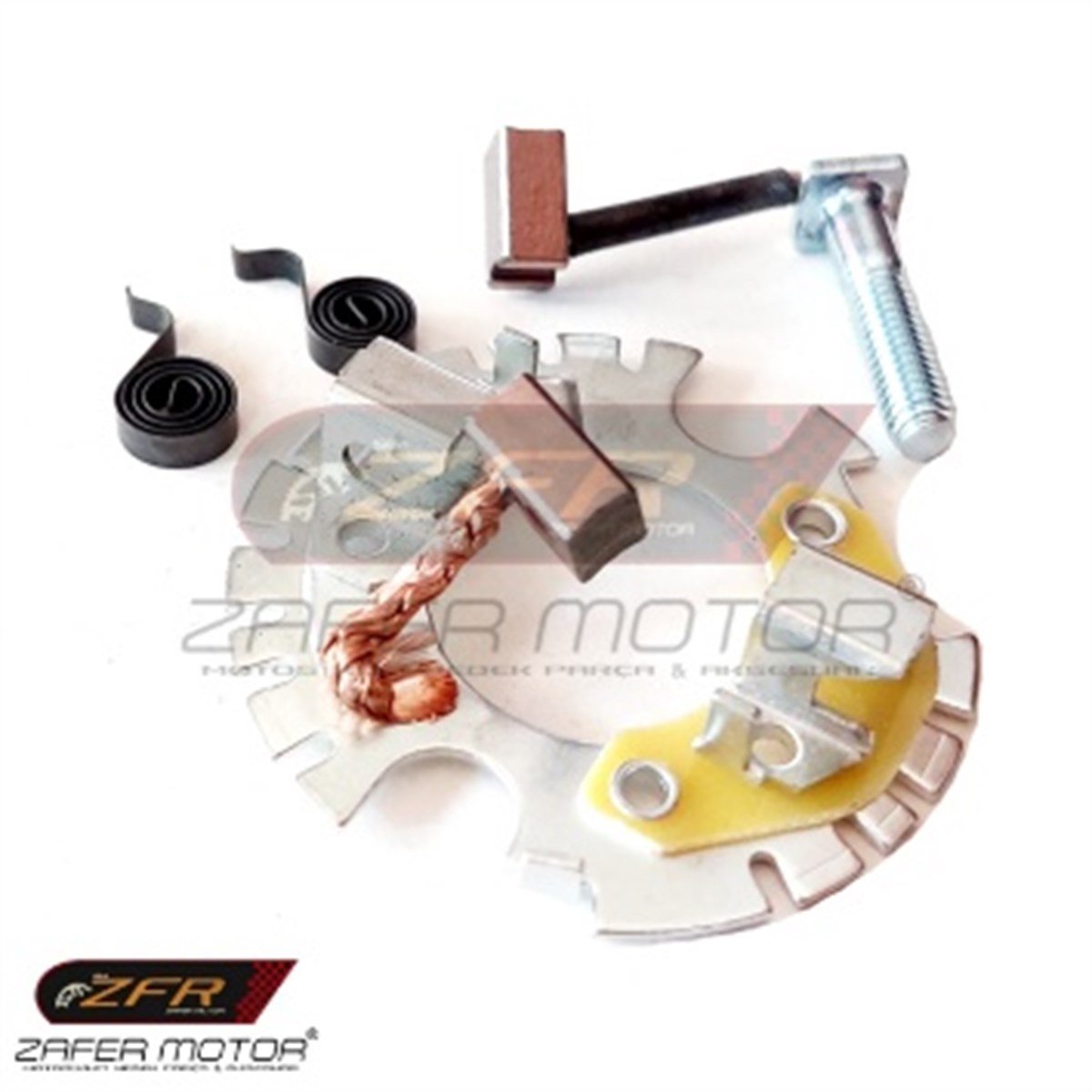 OgmYedek ParçaHonda Cbf150 Cb125E Marş Motoru Kömürü Ve Yuvası