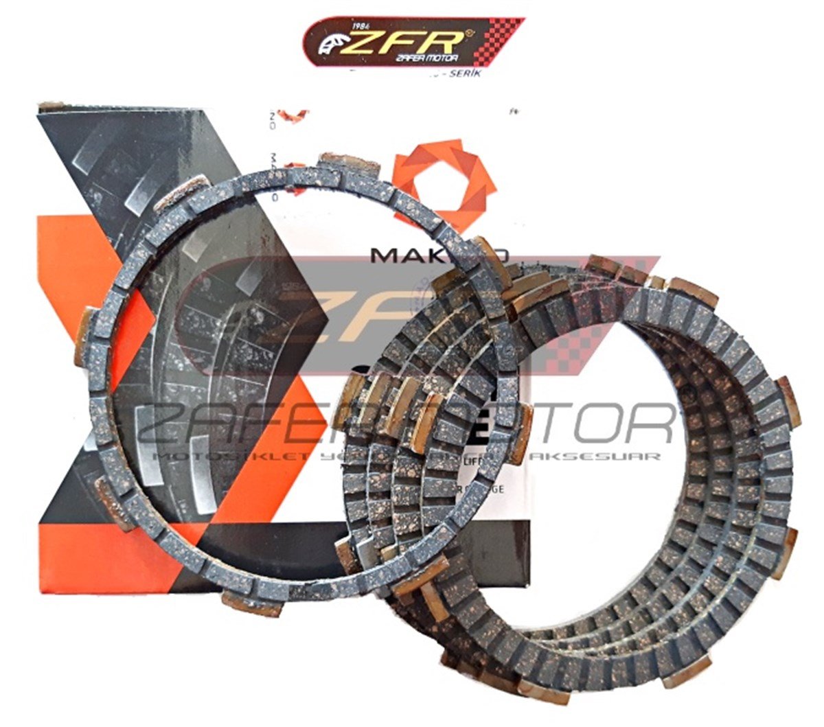 MarkasızDebriyajHONDA CBR125 HERO KARİZMA DEBRİYAJ BALATASI MAKİNO