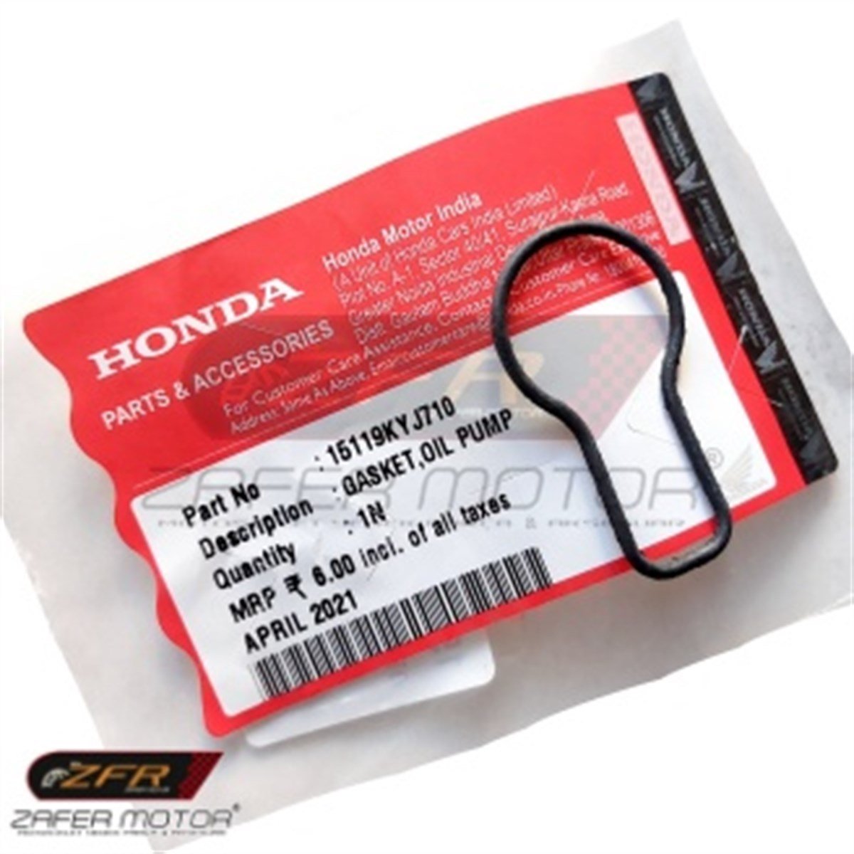 HondaYedek ParçaHonda Cbr250 Yağ Pompa Oringi Orjinal 15119KYJ710