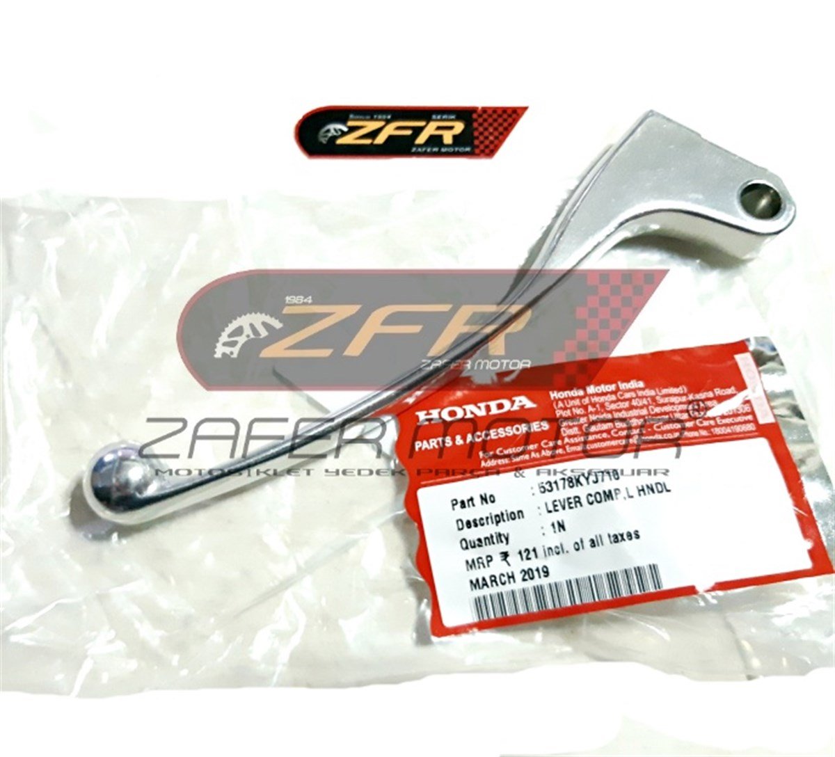 MarkasızDebriyajHONDA CBR250R DEBRİYAJ KOLU LEVYESİ ORİJİNAL