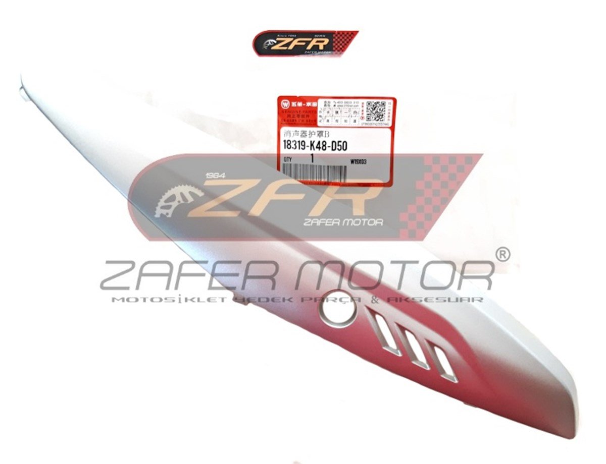 MarkasızEgzozHONDA SPACY ALPHA EGZOZ MUHAFAZA ÜST KAPAK OEM+
