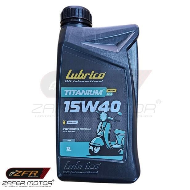 LubricoYağLubrico Titanium Scooter 15W-40 Motor Yağı 1Lt 2025 Üretim