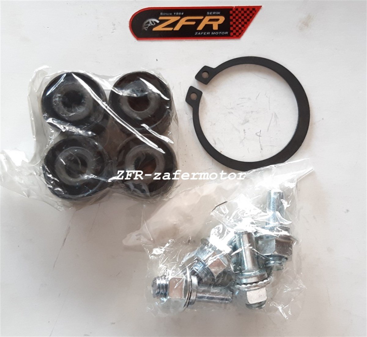 MarkasızYedek ParçaMONDİAL KT UKT 125-150 ARKA DİŞLİ TAKOZU VİDA SEGMAN SETİ OEM
