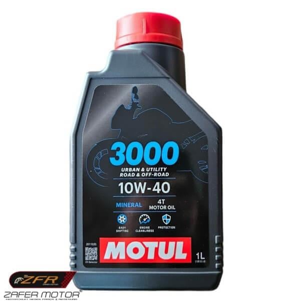 MotulYağMotul 3000 10W-40 Mineral Motor Yağı 12x1Lt 2025 Üretim