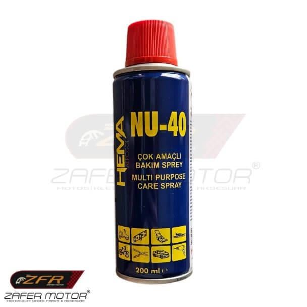 İthalBakım & KorumaNU-40 Pas Sökücü Sprey 200ml