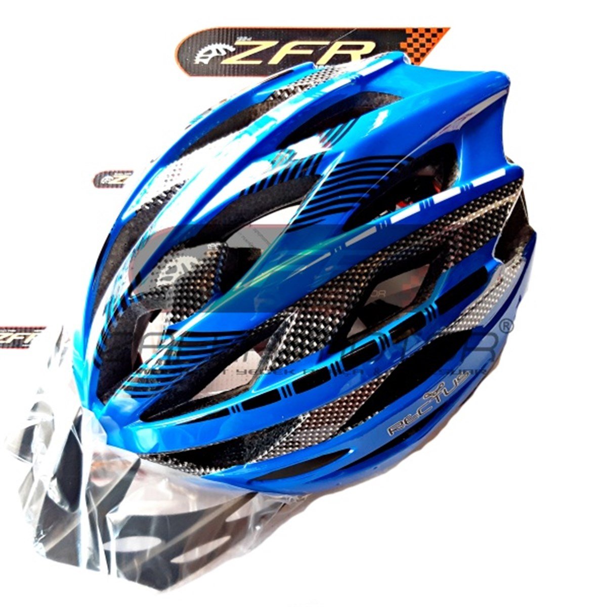 MoneroBisiklet kask kıyafetRECTUS YETİŞKİN MAVİ BİSİKLET KASKI R9