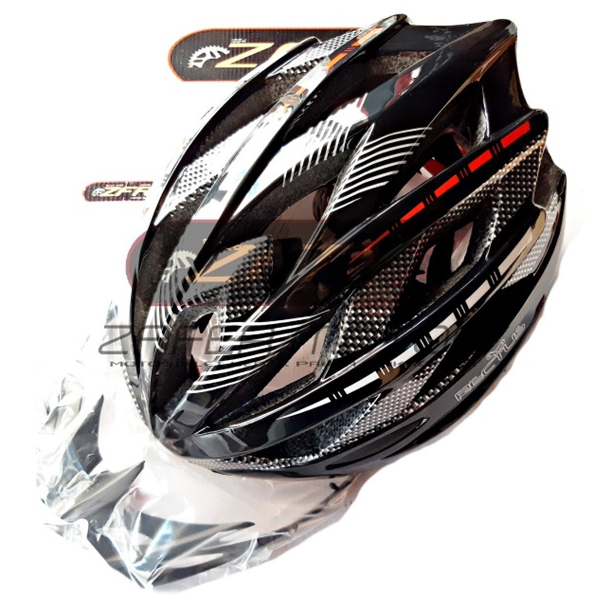 MoneroBisiklet kask kıyafetRECTUS YETİŞKİN SİYAH BİSİKLET KASKI R9
