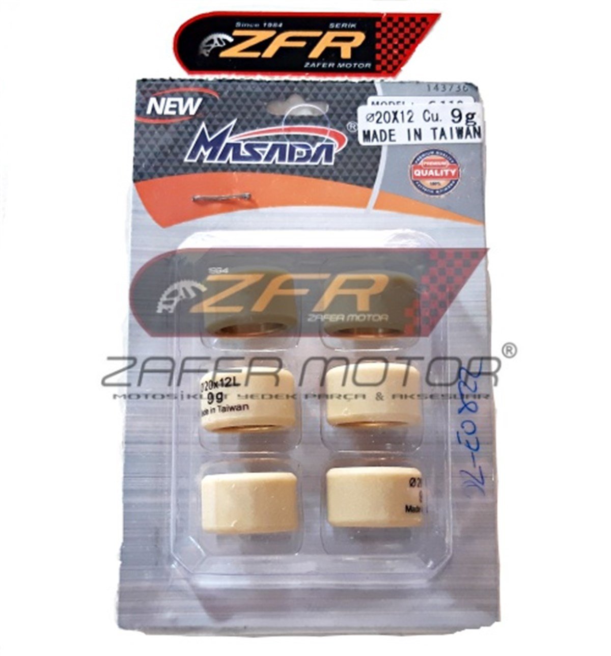 MarkasızDebriyajSCOOTER 20X12 DEBRİYAJ BAGA AĞIRLIK TAHRİK SETİ MASADA