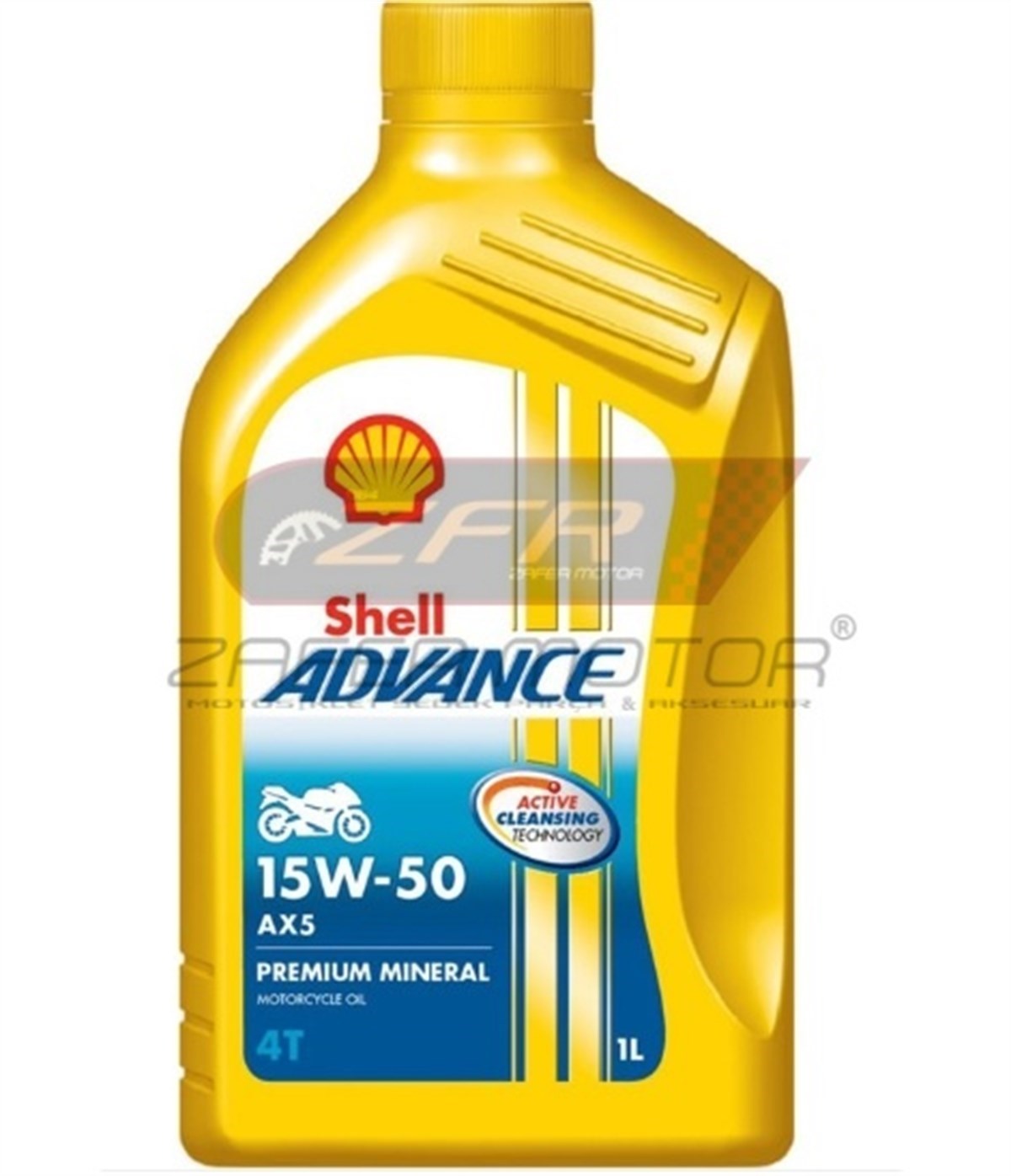 MarkasızYağSHELL ADVANCE AX5 15W-50 MİNERAL MOTOR YAĞI 1 LİTRE