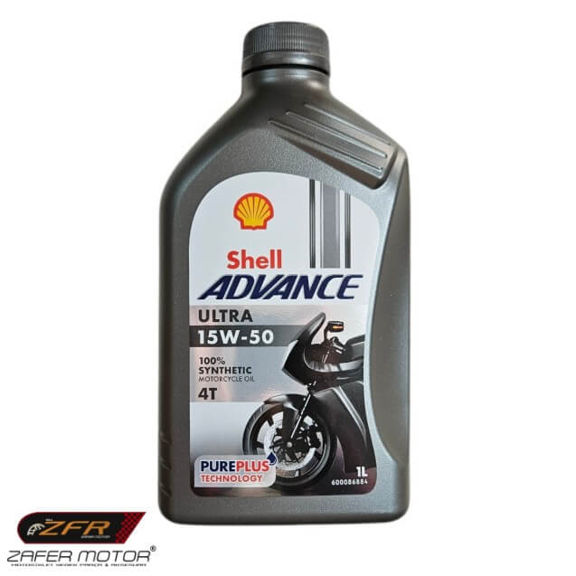 ShellYağShell Advance Ultra 15W-50 Sentetik Motor Yağı 1Lt 2025 Üretim