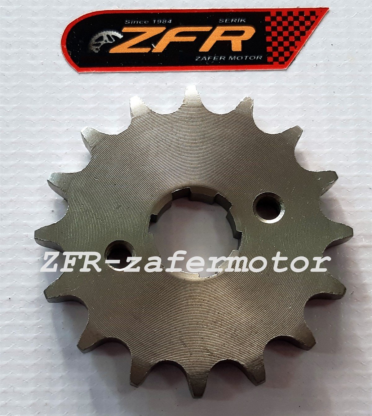 MarkasızYedek ParçaYAMAHA YBR125 ÖN DİŞLİ 14T 15T 16T + EMNİYET PULU + VİDA