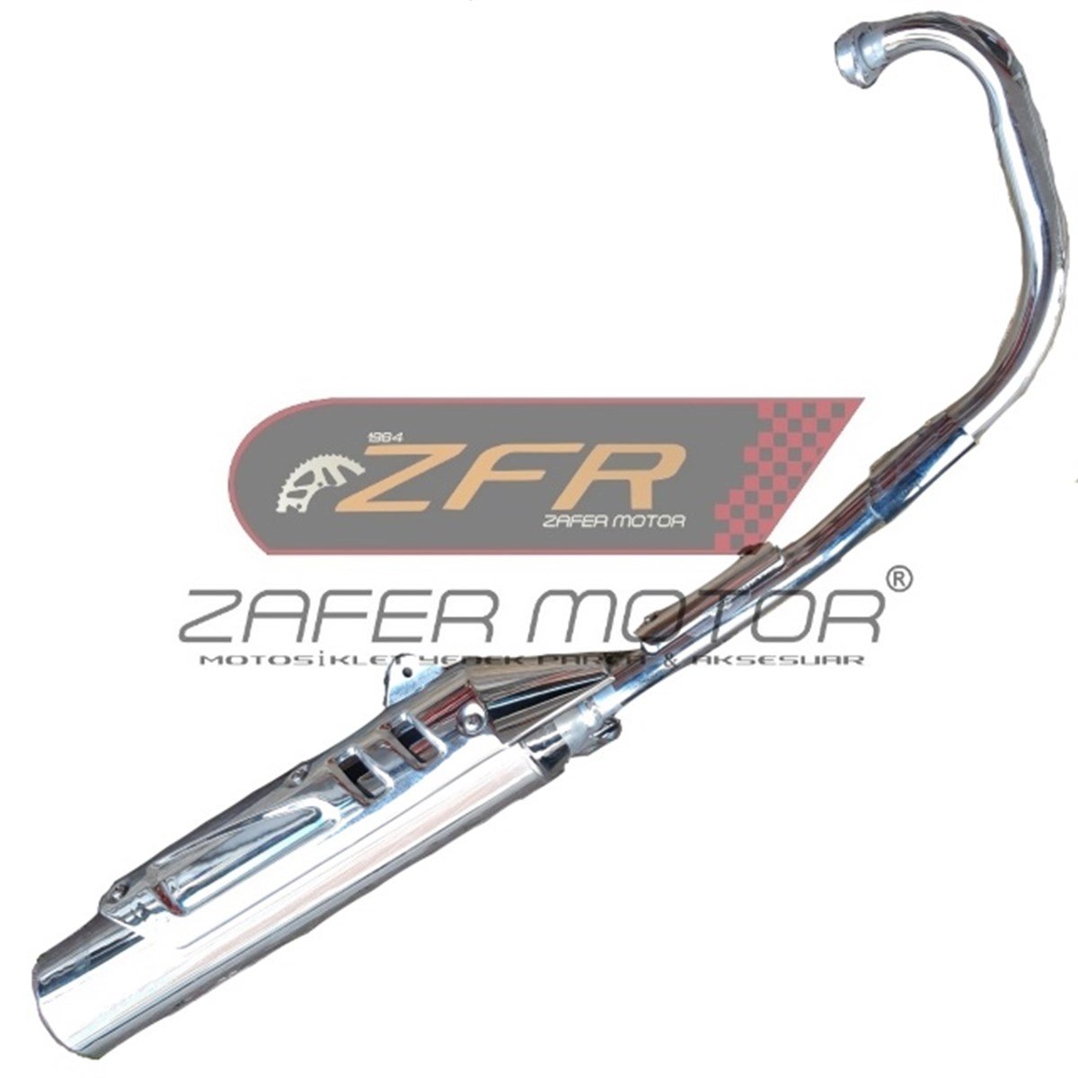 MarkasızEgzozYAMAHA YBR125 SALCANO WOLF EGZOZ KOMPLE