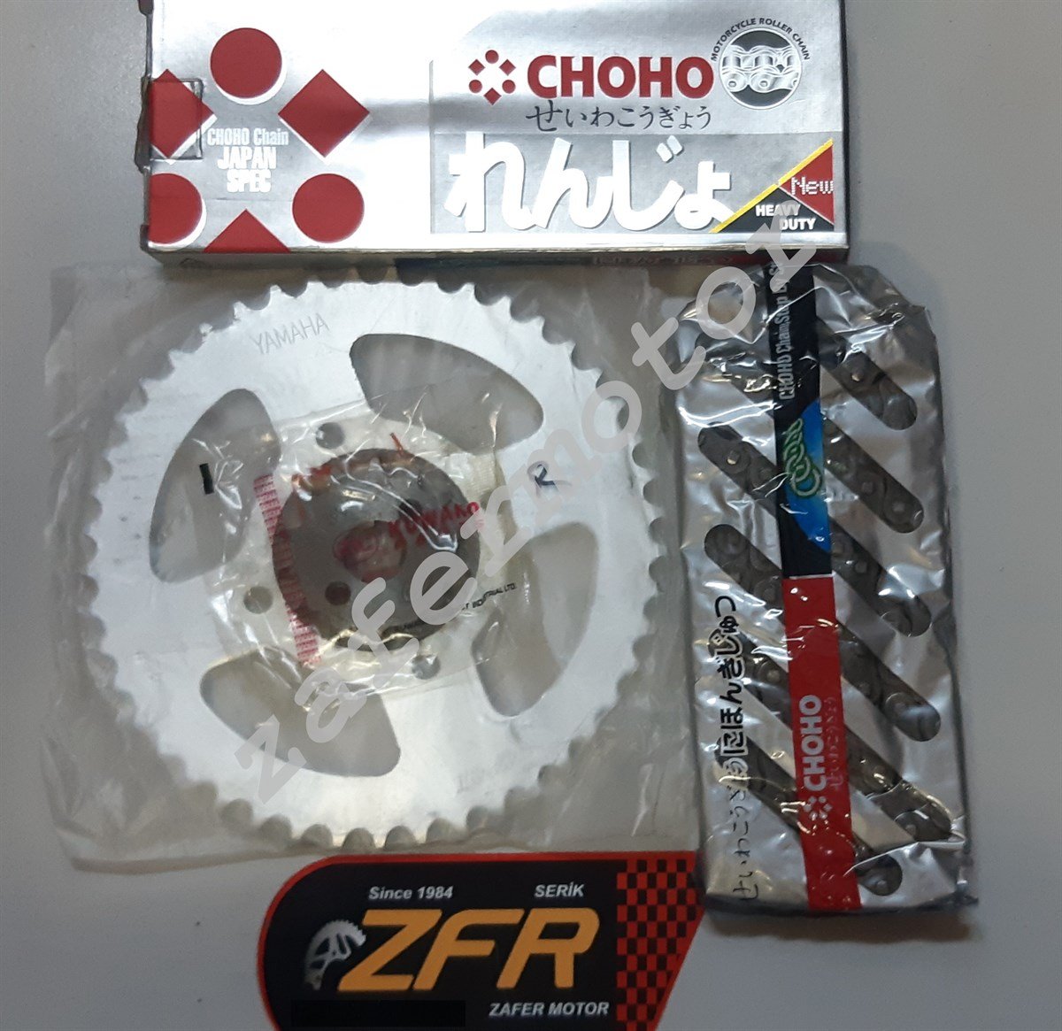 MarkasızYedek ParçaYAMAHA YBR125 ZİNCİR ÖN ARKA DİŞLİ TAKIMI OEM