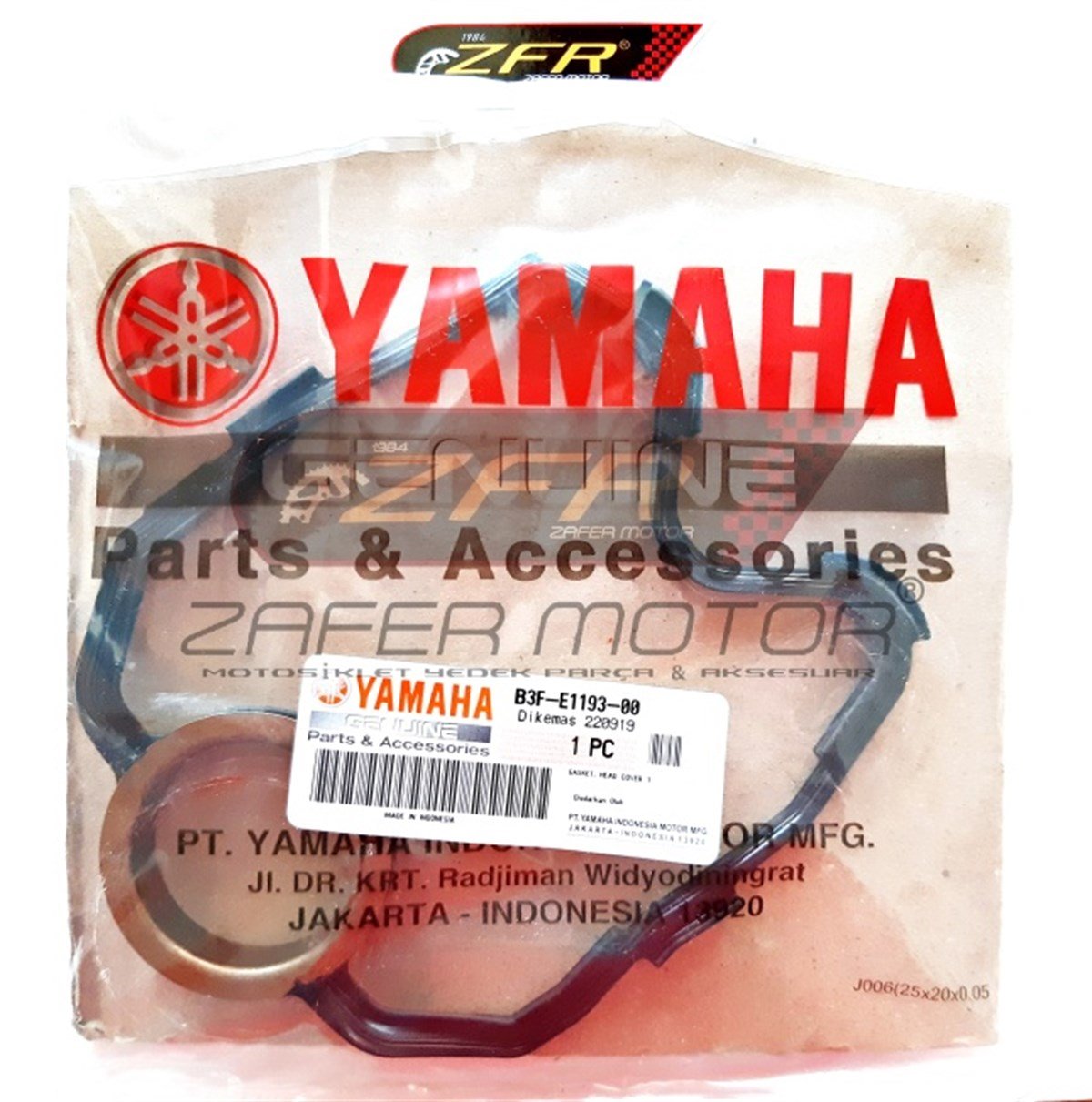 YamahaYedek ParçaYAMAHA YZF R125 MT125 KÜLBÜTÖR SUPAP KAPAK ORİNGİ CONTASI 2019-20