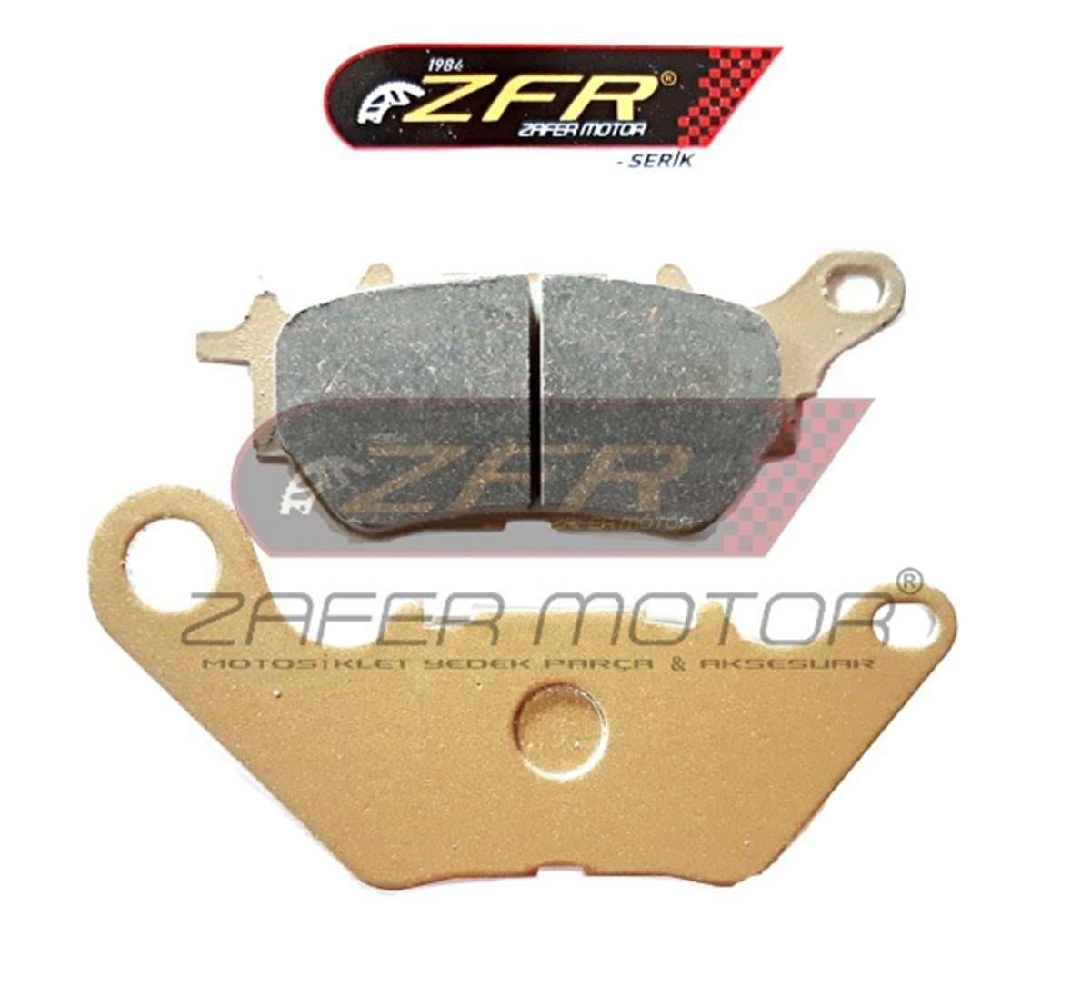 MarkasızFren ve EkipmanlarıYAMAHA YZF R25 MT25 ARKA FREN BALATASI ISPD (10.7mm)