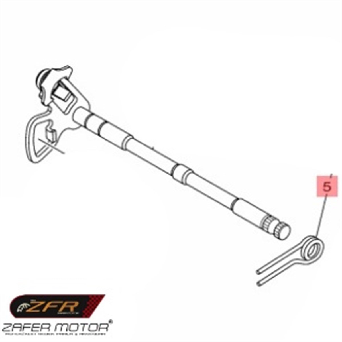 YamahaYedek ParçaYamaha Yzf R25 Mt25 Vites Mili Yayı Orijinal 90508-29806 2015-22