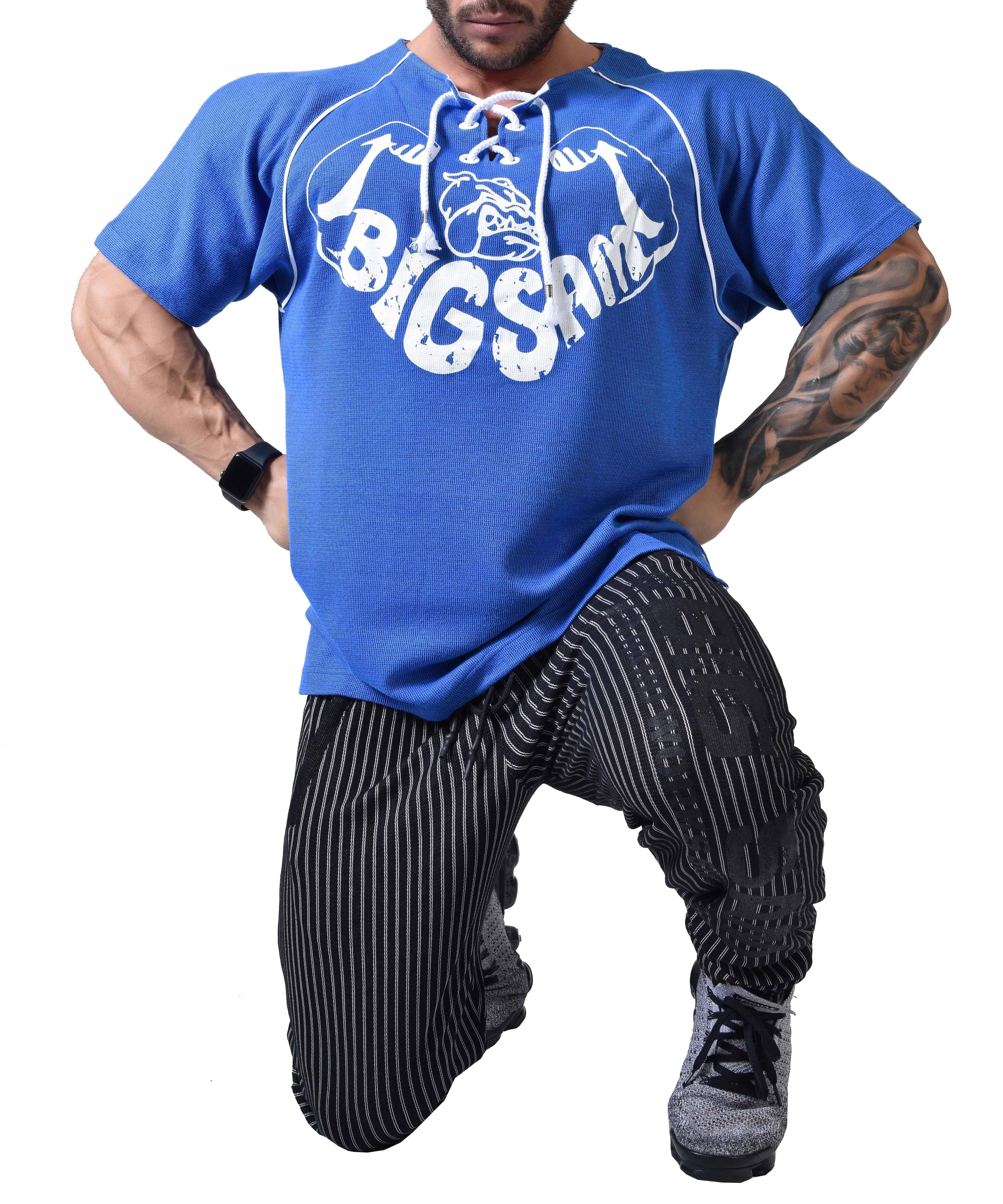 Bağcıklı Fitness Tişört Big Sam 3196
