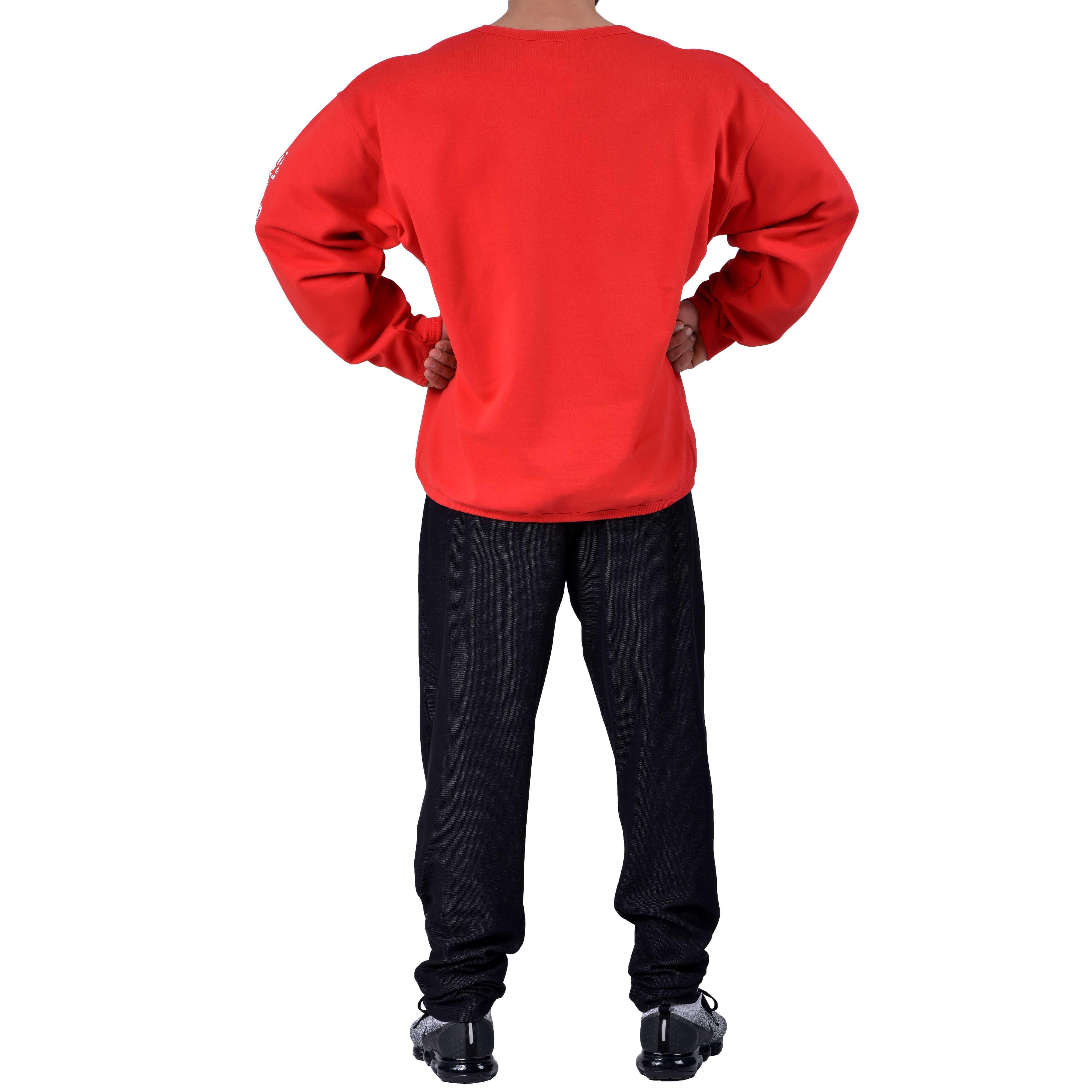 Bisiklet Yaka Bodybuilding Sweatshirt Big Sam 4575