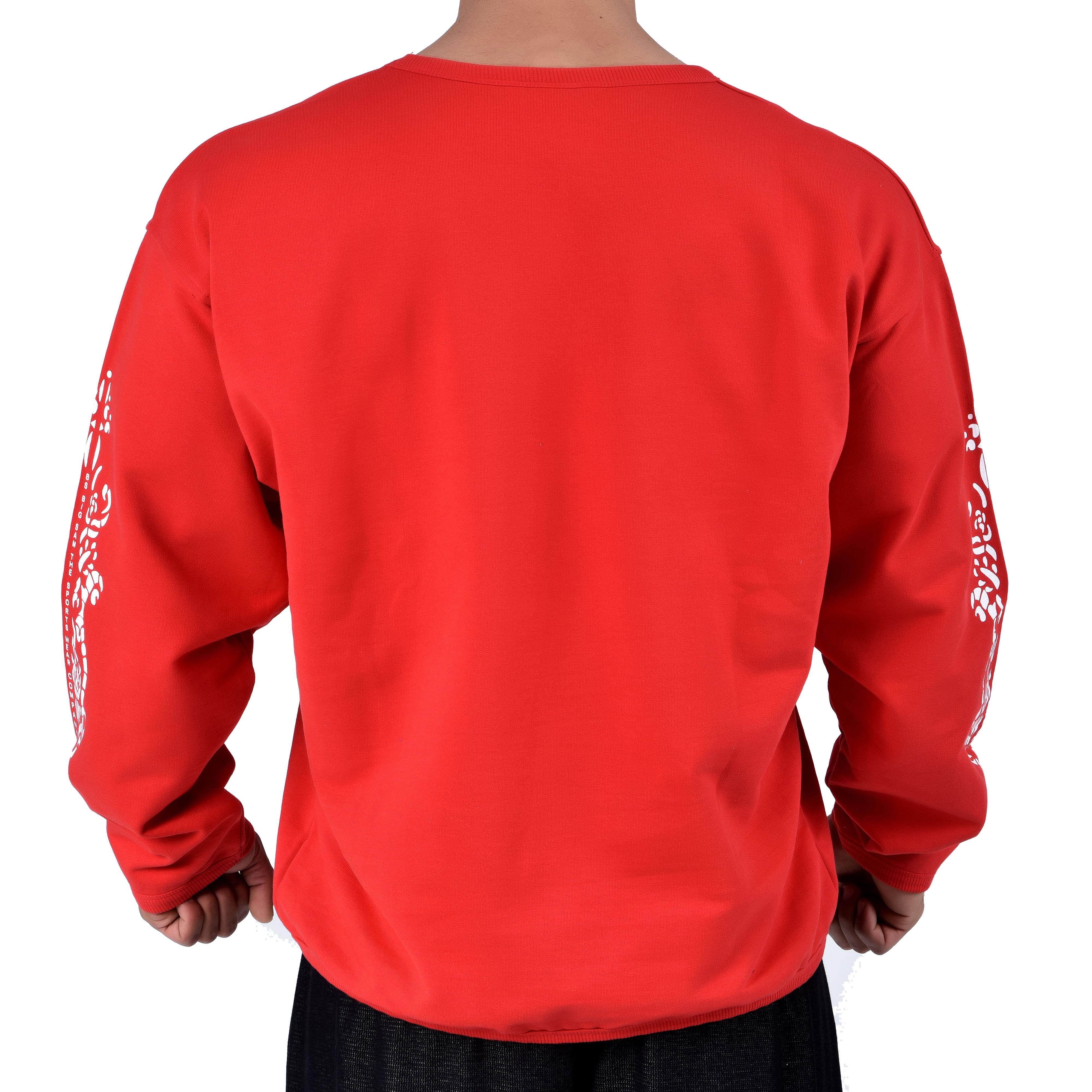 Bisiklet Yaka Bodybuilding Sweatshirt Big Sam 4575