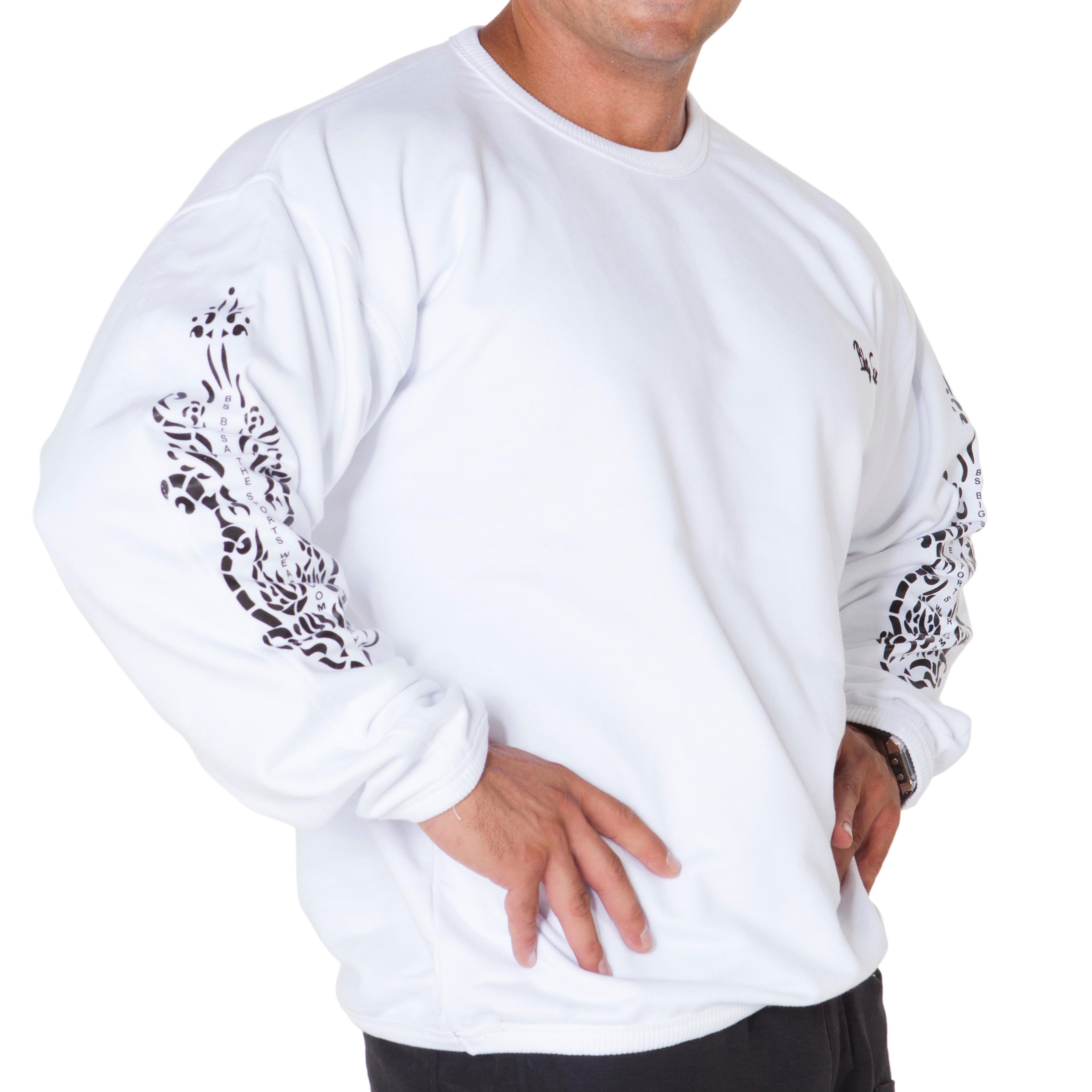 Bisiklet Yaka Kışlık Pamuklu Sweatshirt Big Sam 4577