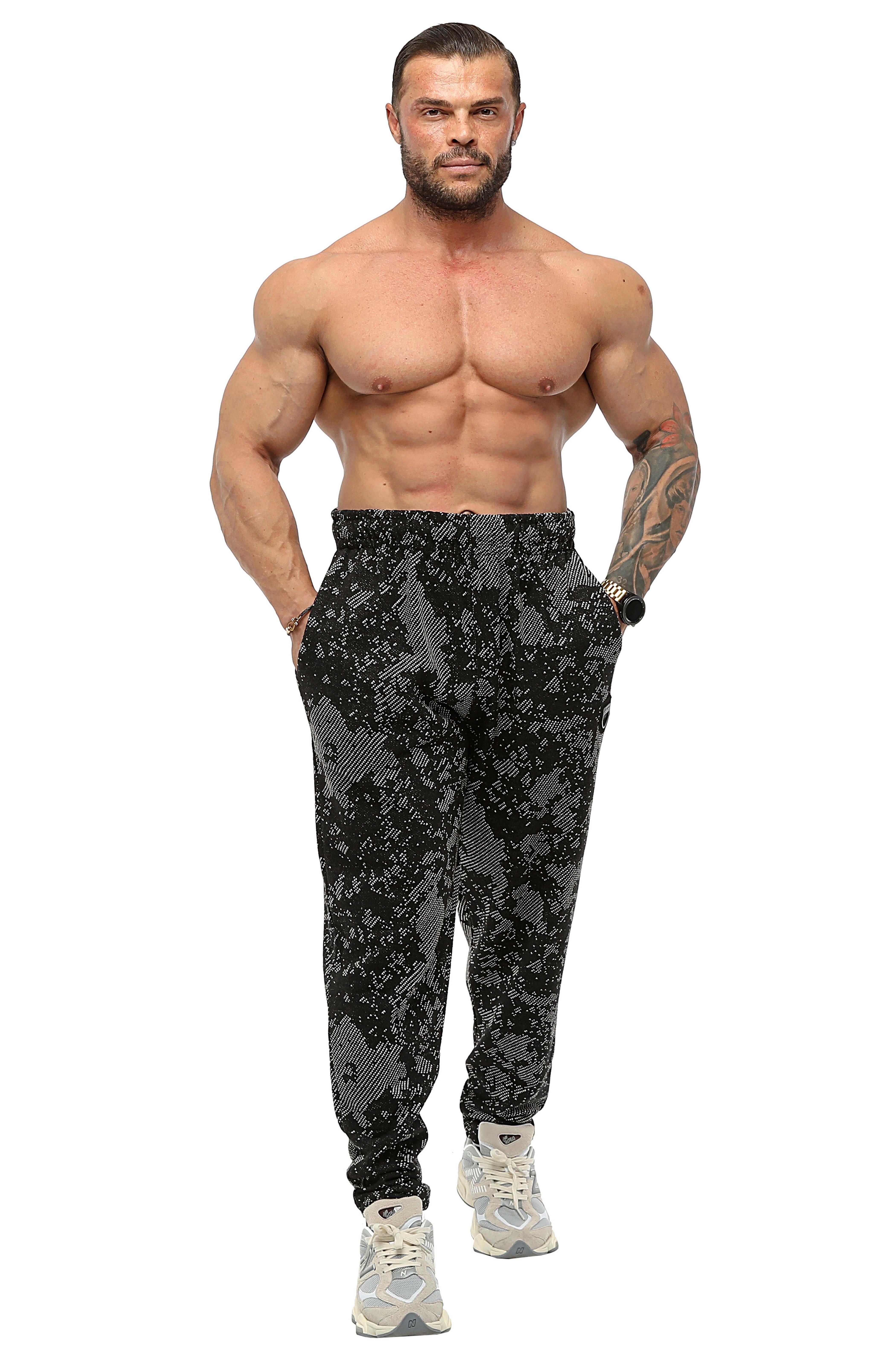 Body Pantolon Eşofman Altı Kışlık Erkek Şalvar Kesim Alt