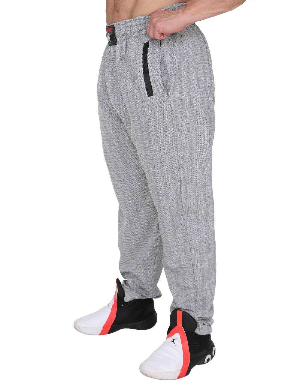 Ekru Pamuklu Eşofman altı Body Pantolon Big Sam 840