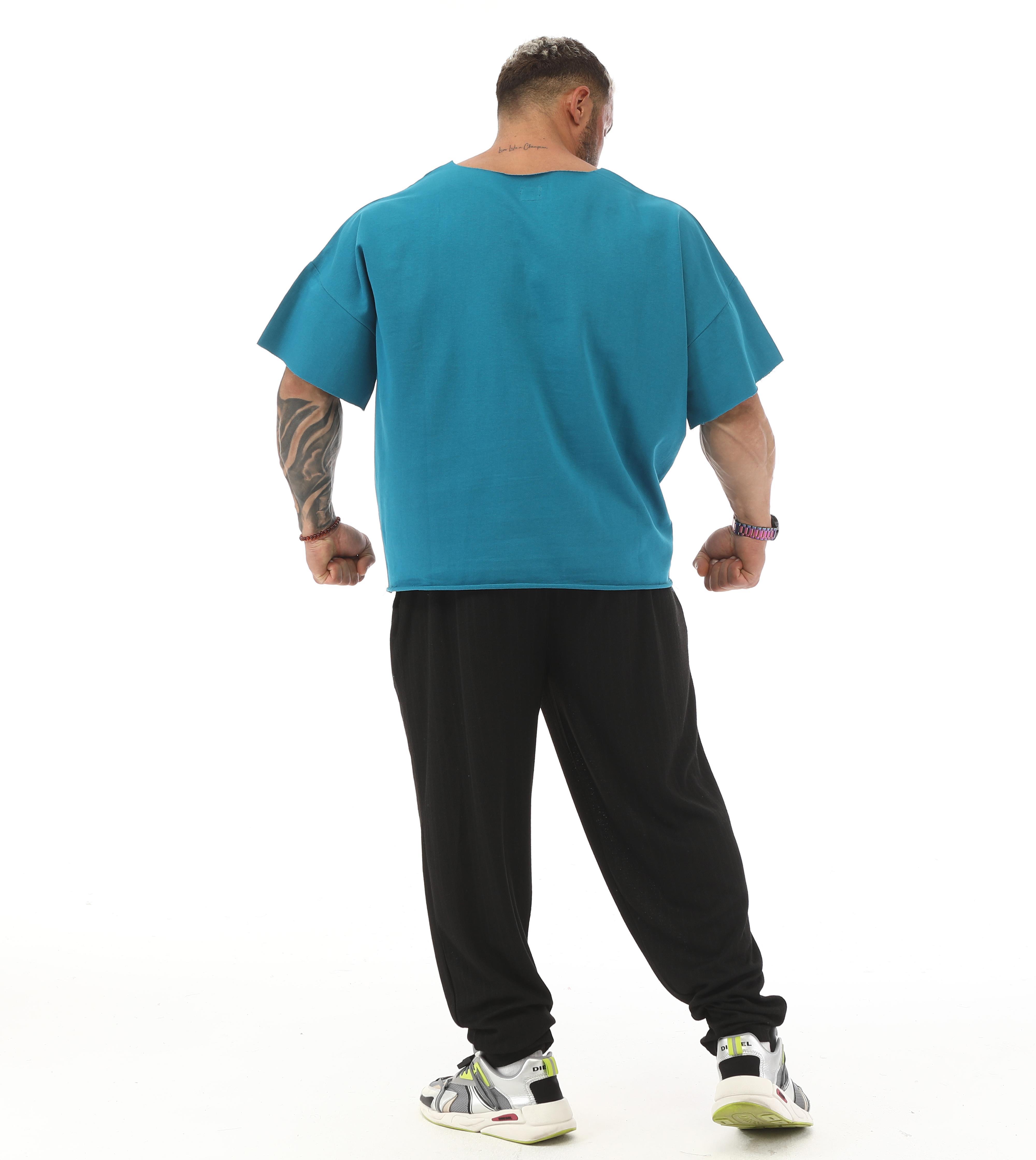 Erkek Antrenman T-shirt Bodybuilding Rag Top Stilya 7300
