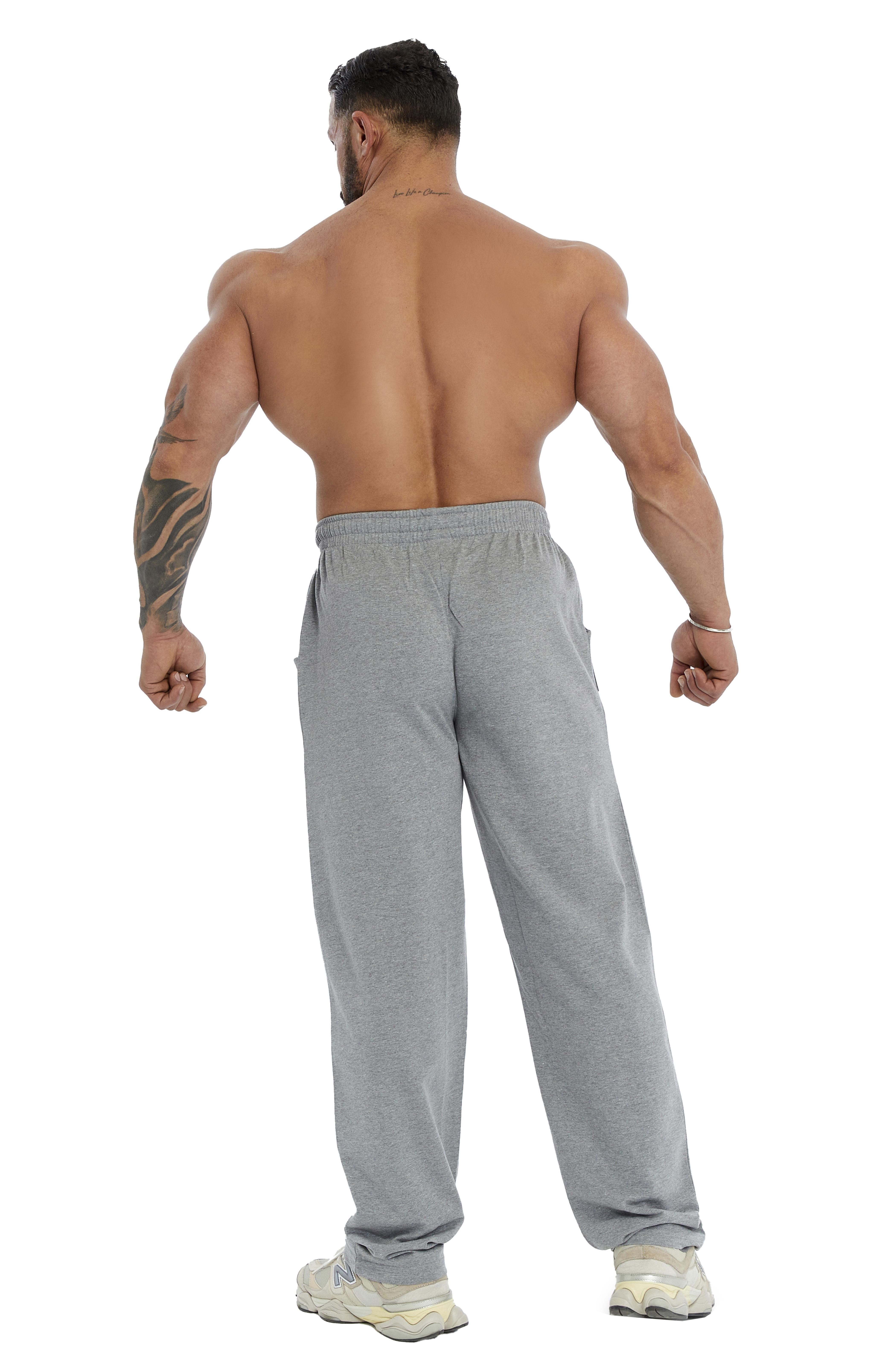 Erkek Eşofman Altı Boru Paça Body Fitness Pantolon Big Sam 847