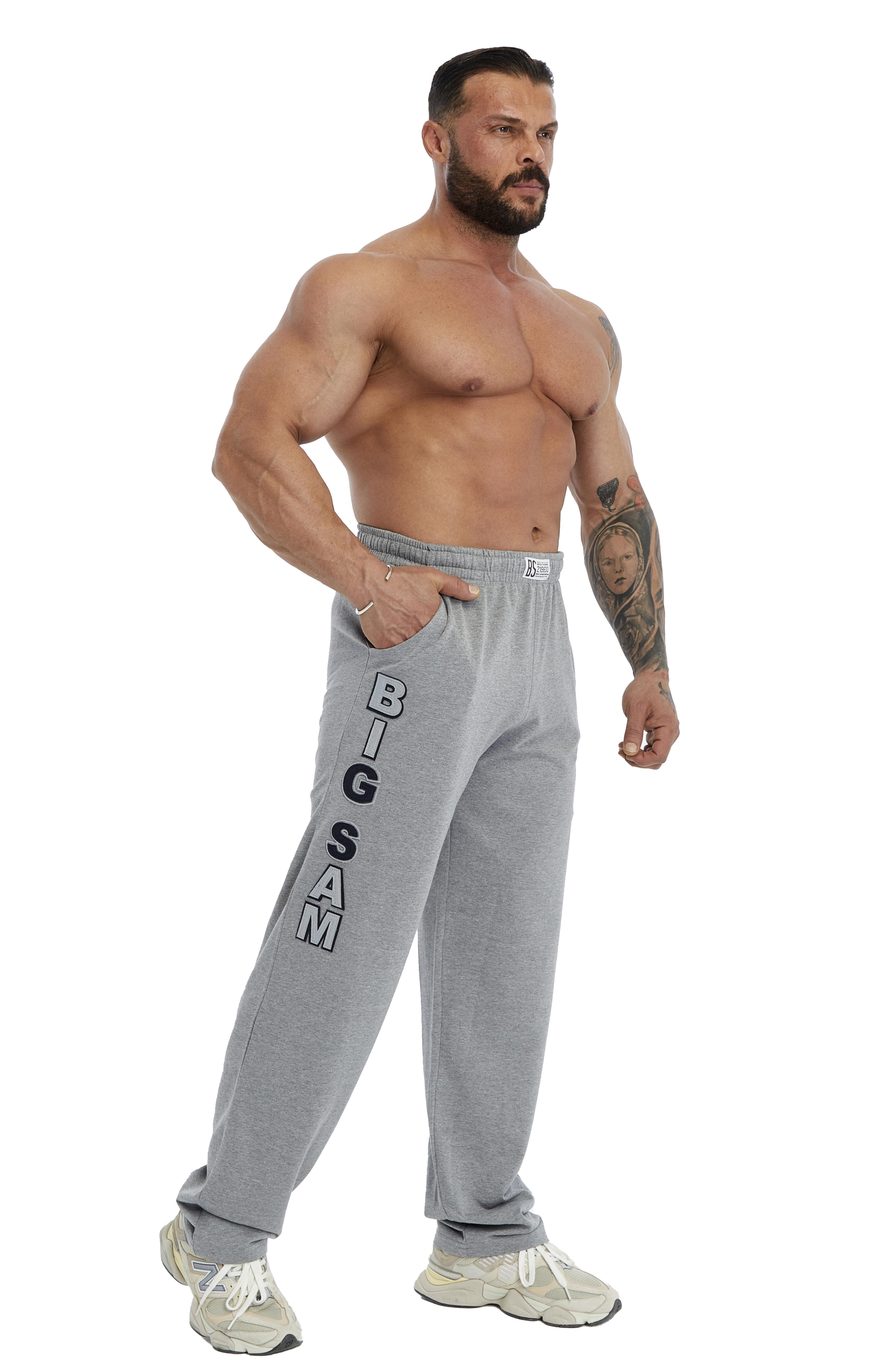 Erkek Eşofman Altı Boru Paça Body Fitness Pantolon Big Sam 847