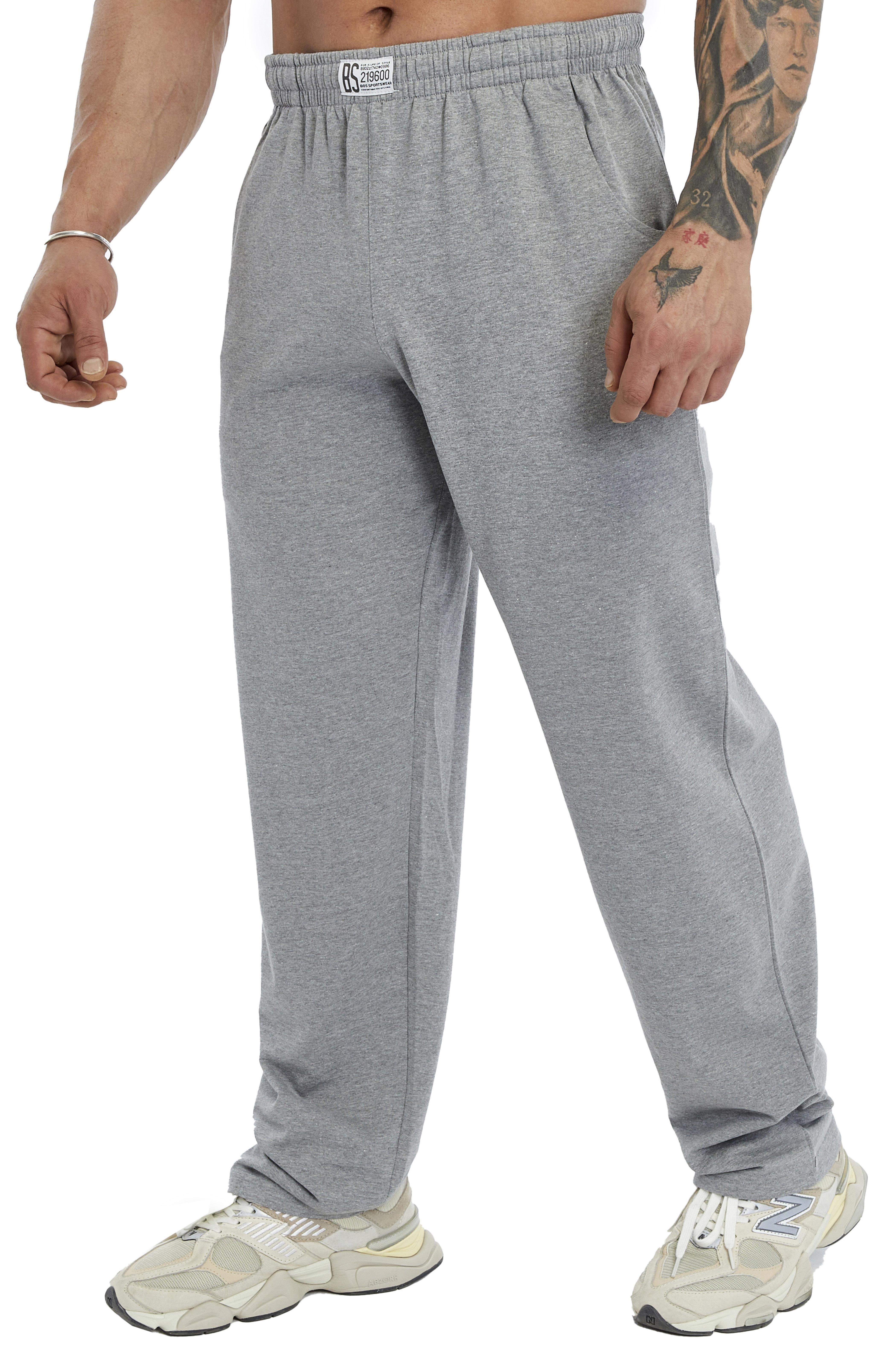 Erkek Eşofman Altı Boru Paça Body Fitness Pantolon Big Sam 847