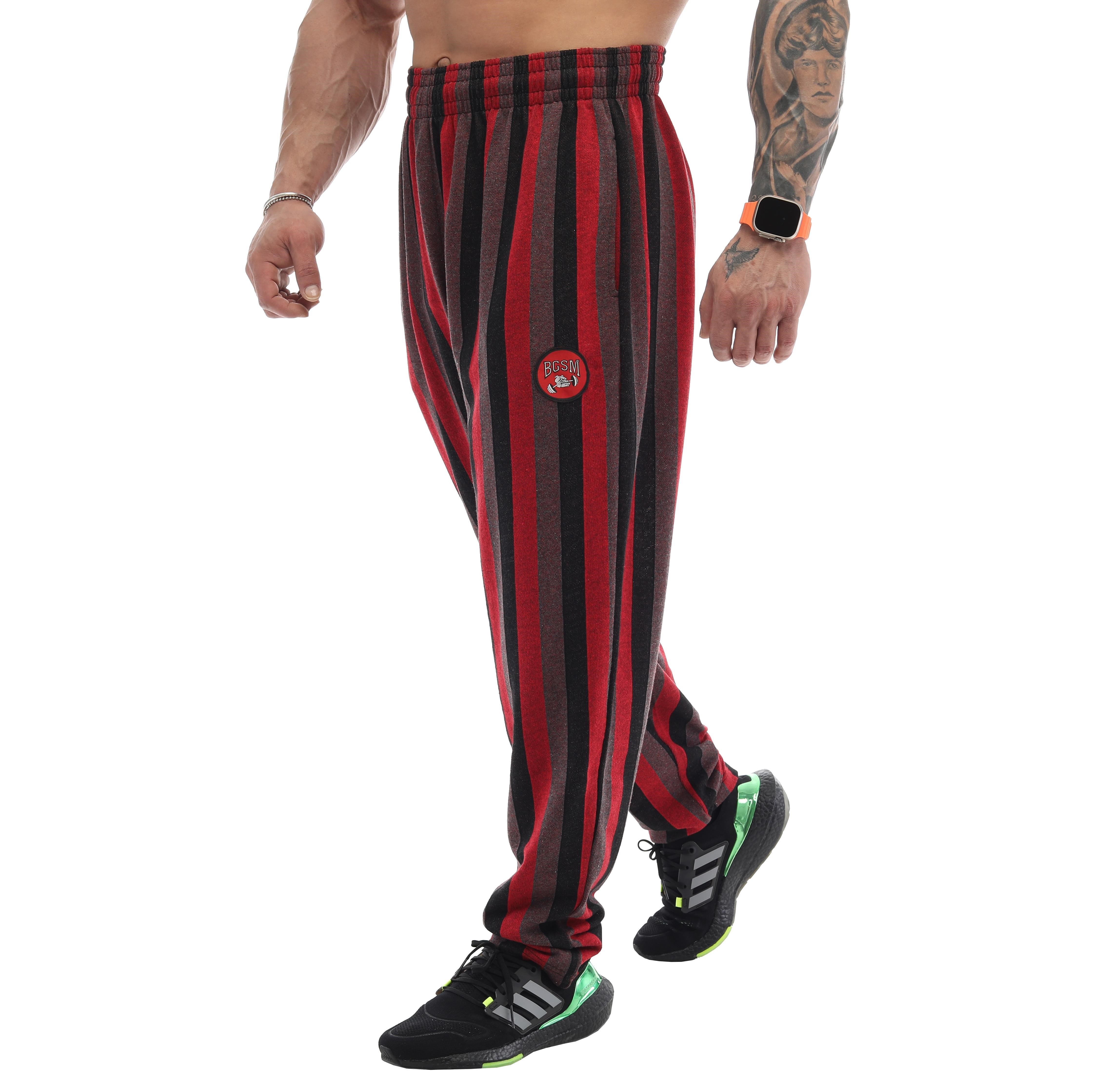Erkek Eşofman Altı Çizgili Gym Pantolon BGSM PNT1363