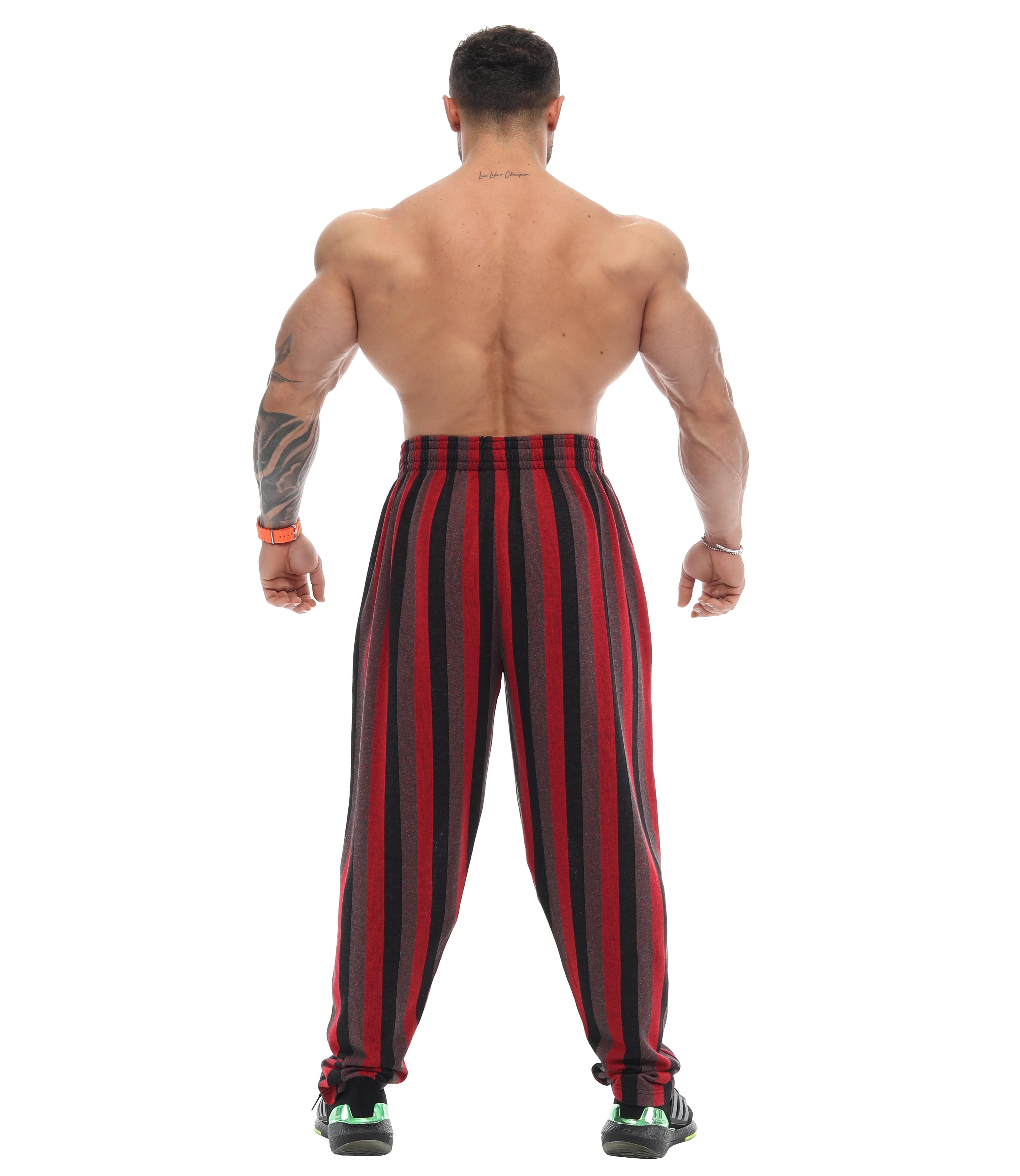 Erkek Eşofman Altı Çizgili Gym Pantolon BGSM PNT1363
