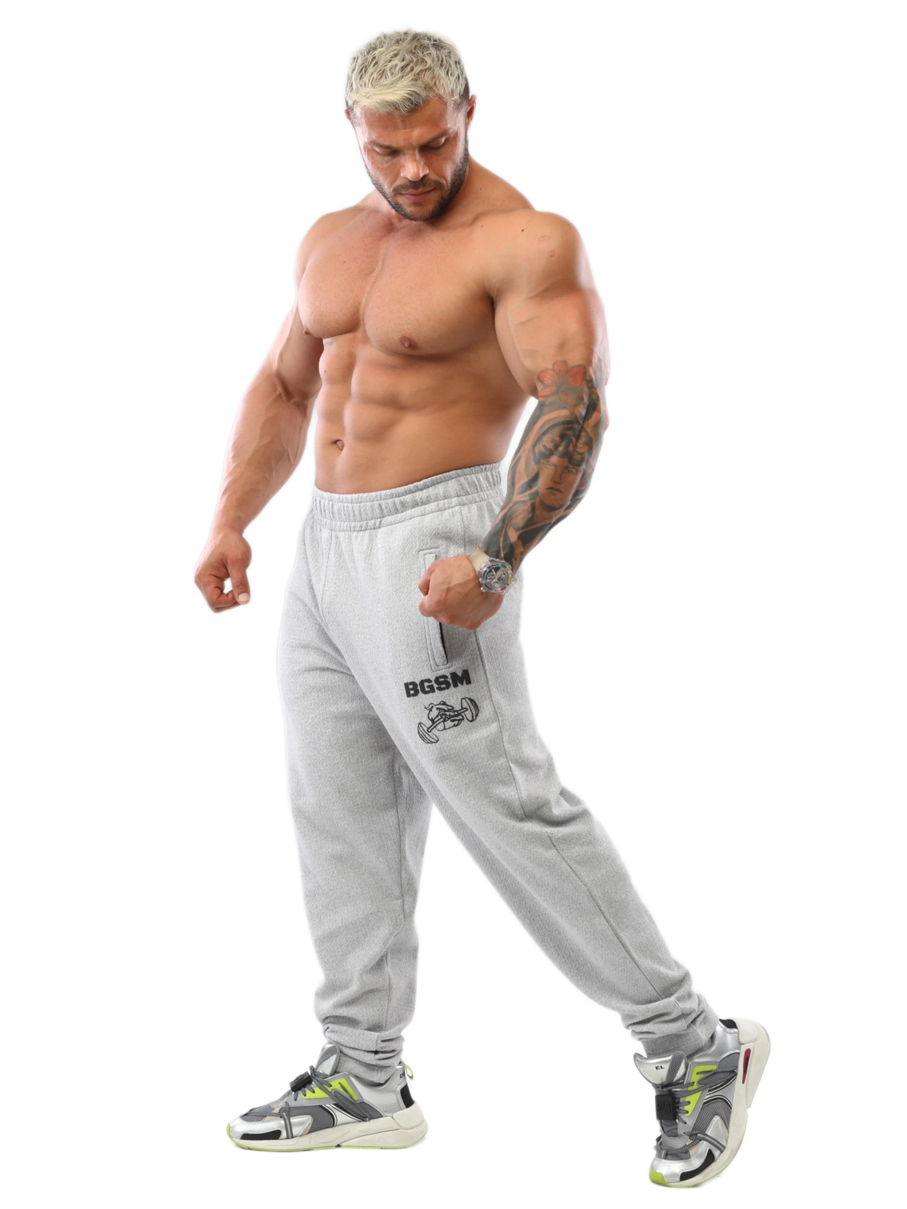 Erkek Eşofman Altı Fermuarlı Cepli Kışlık Body Pantolon BGSM PNT1342