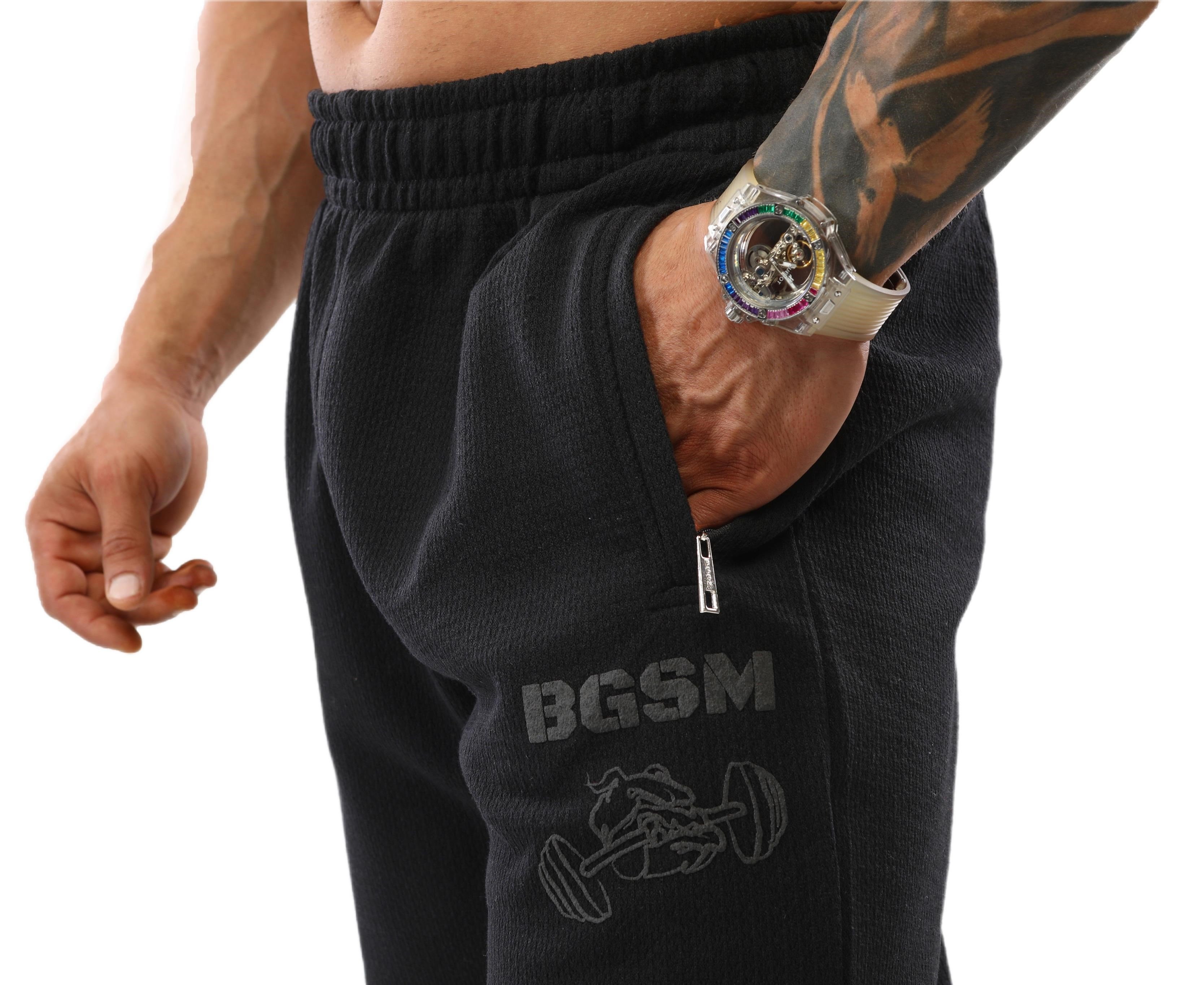 Erkek Eşofman Altı Fermuarlı Cepli Kışlık Body Pantolon BGSM PNT1342