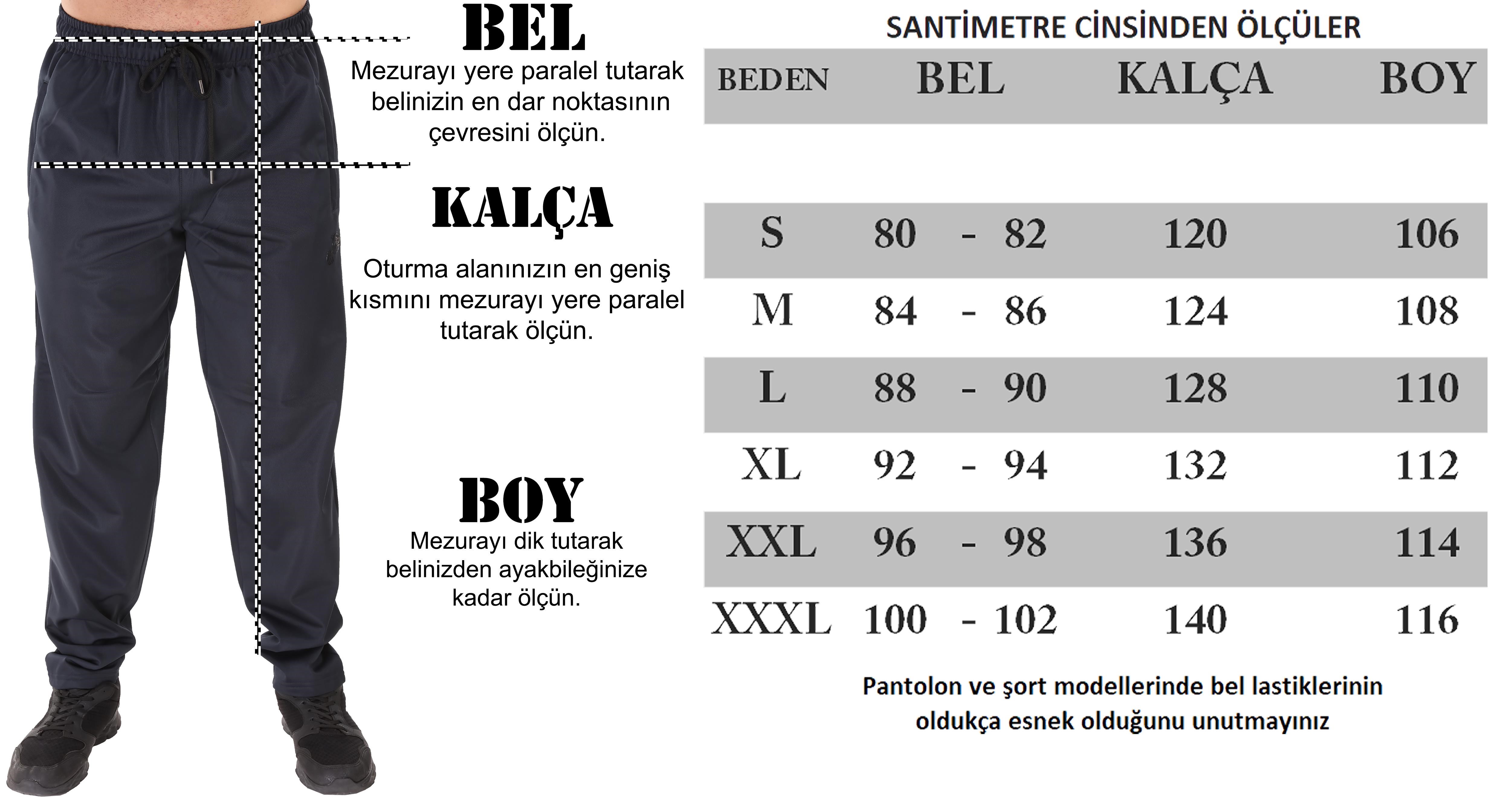 Erkek Eşofman Altı Koşu Antrenman Pantolonu Laci 1219