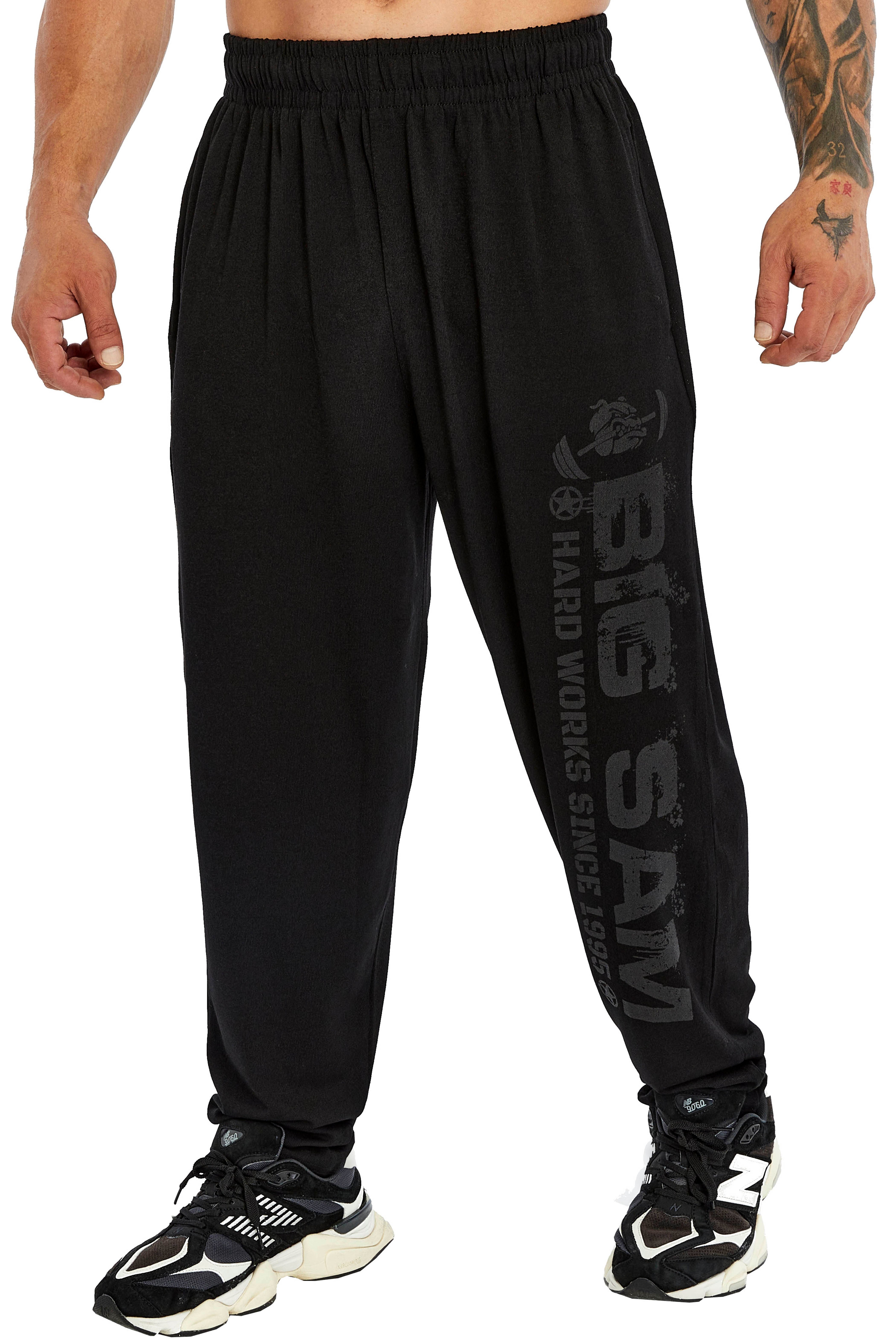 Erkek Eşofman Altı Şalvar Geniş Kesim Body Pantolon Big Sam 1265