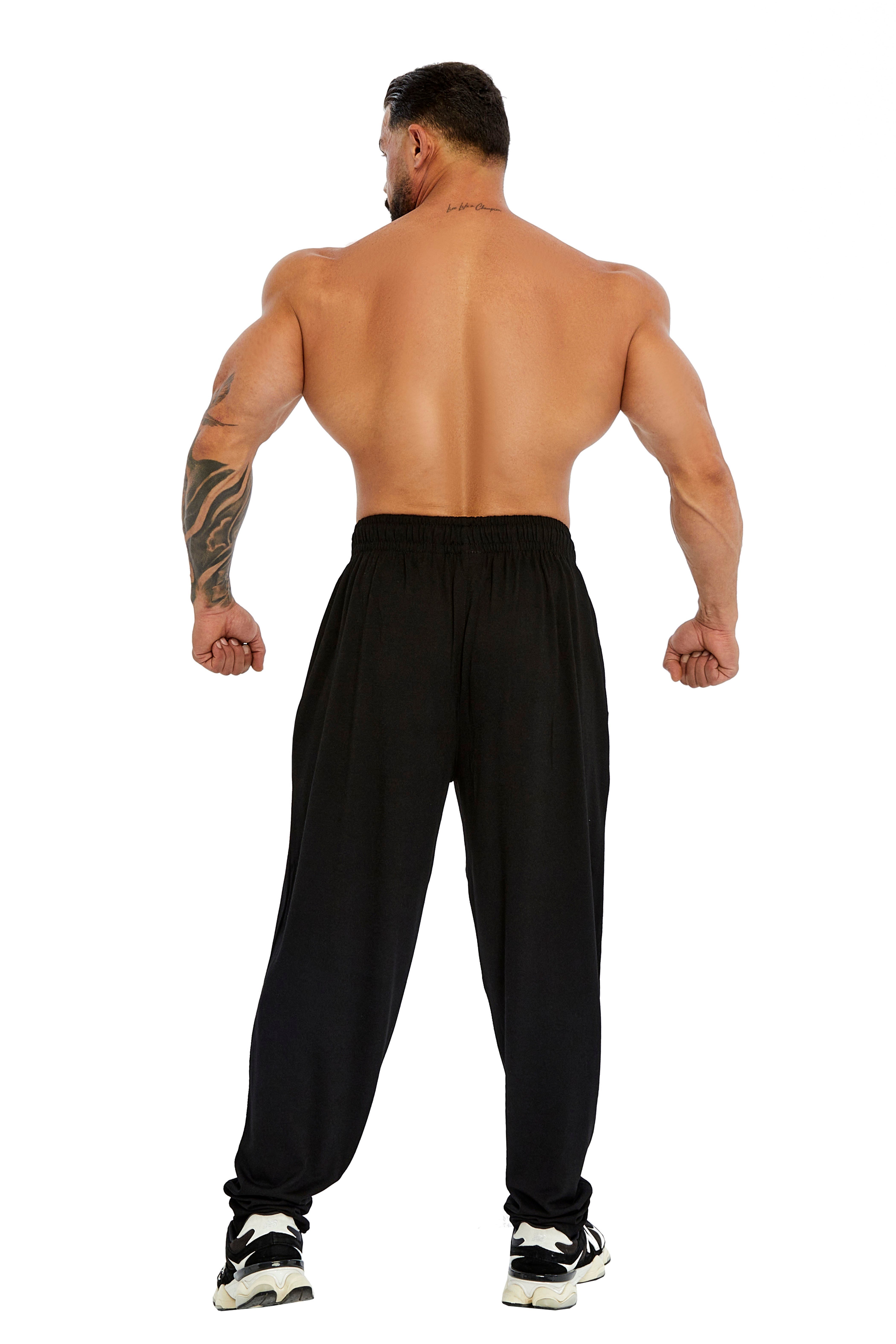 Erkek Eşofman Altı Şalvar Geniş Kesim Body Pantolon Big Sam 1265