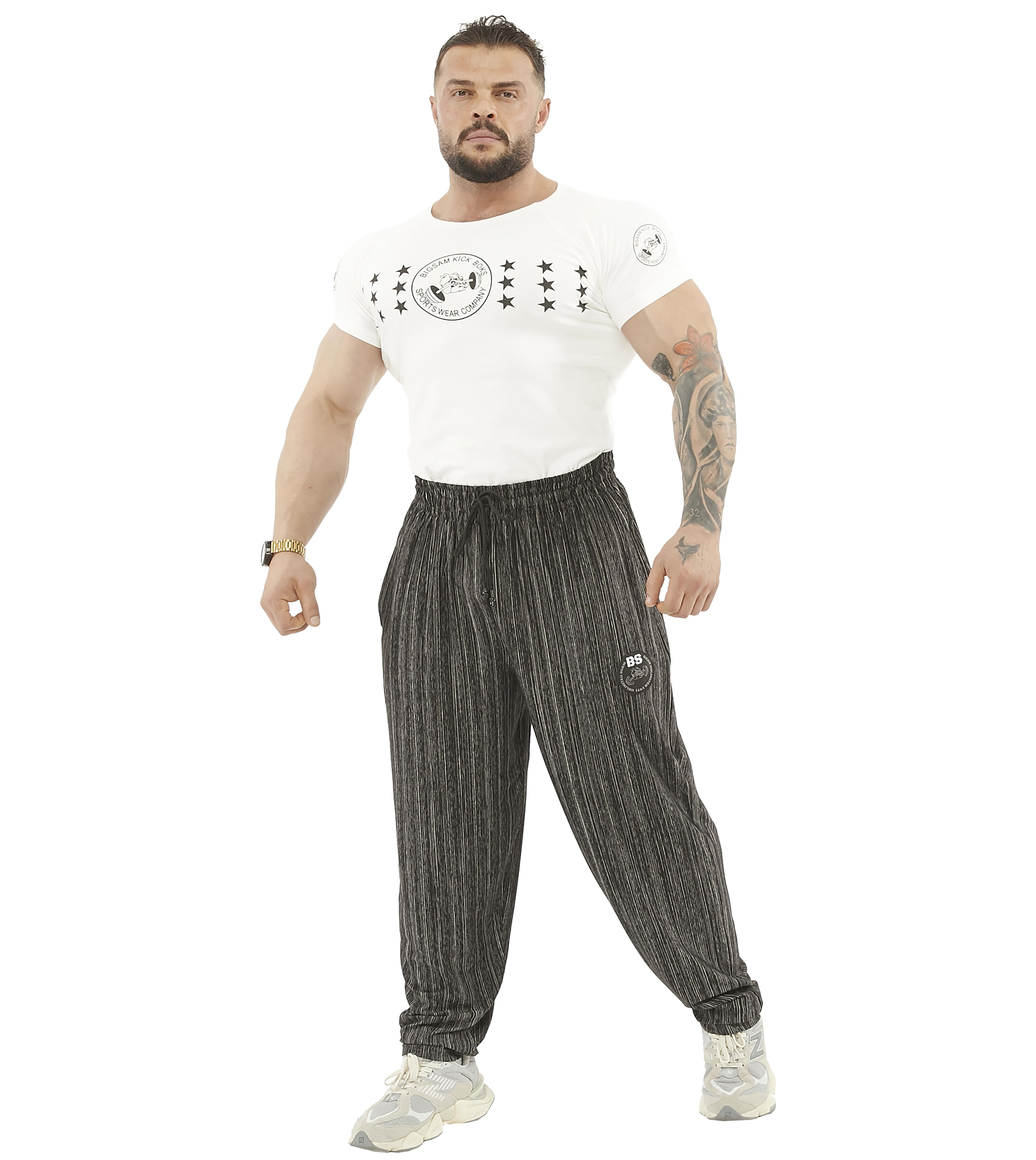 Erkek Eşofman Altı Şalvar Geniş Kesim Yazlık Body Pantolon Big Sam 1184