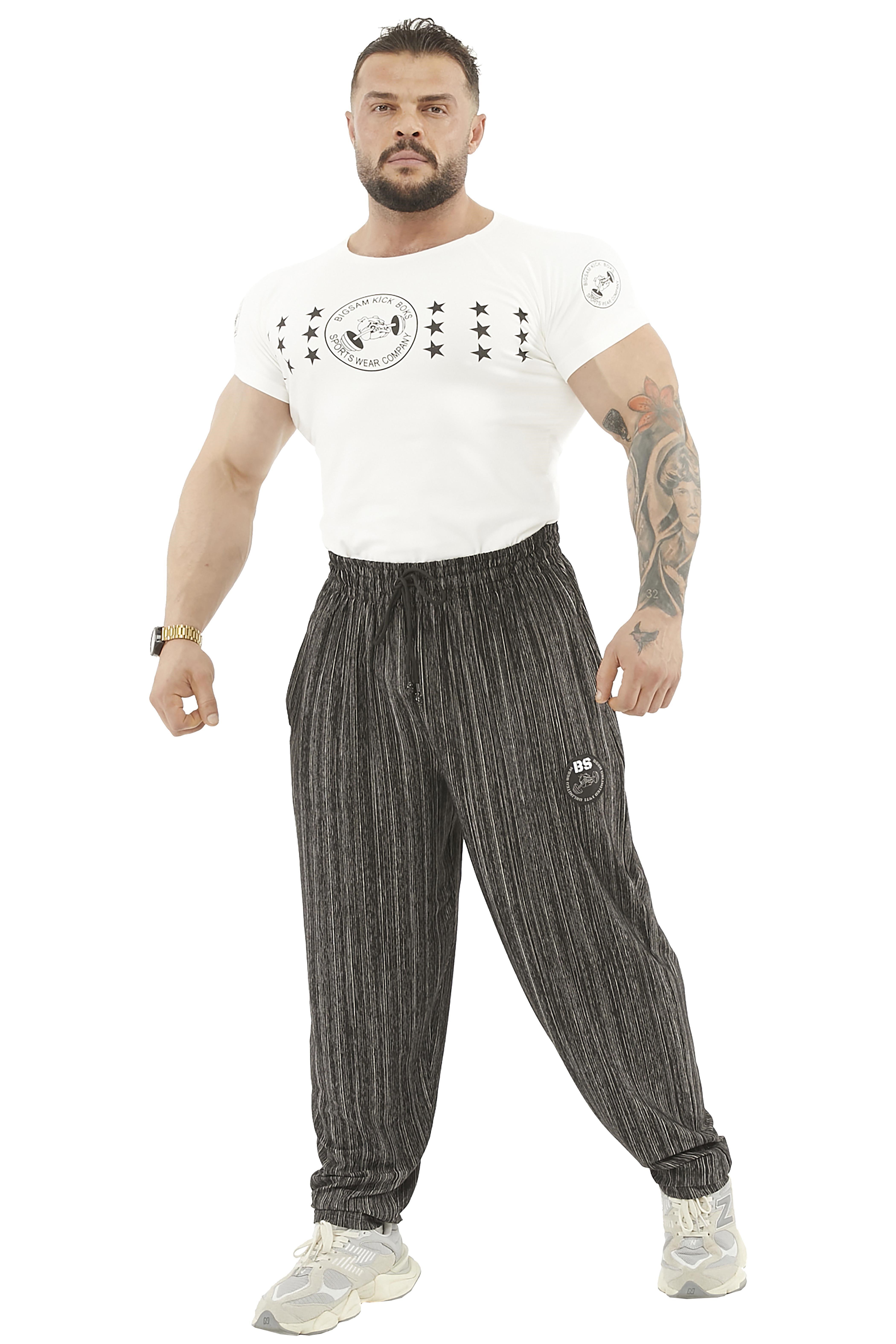 Erkek Eşofman Altı Şalvar Geniş Kesim Yazlık Body Pantolon Big Sam 1184
