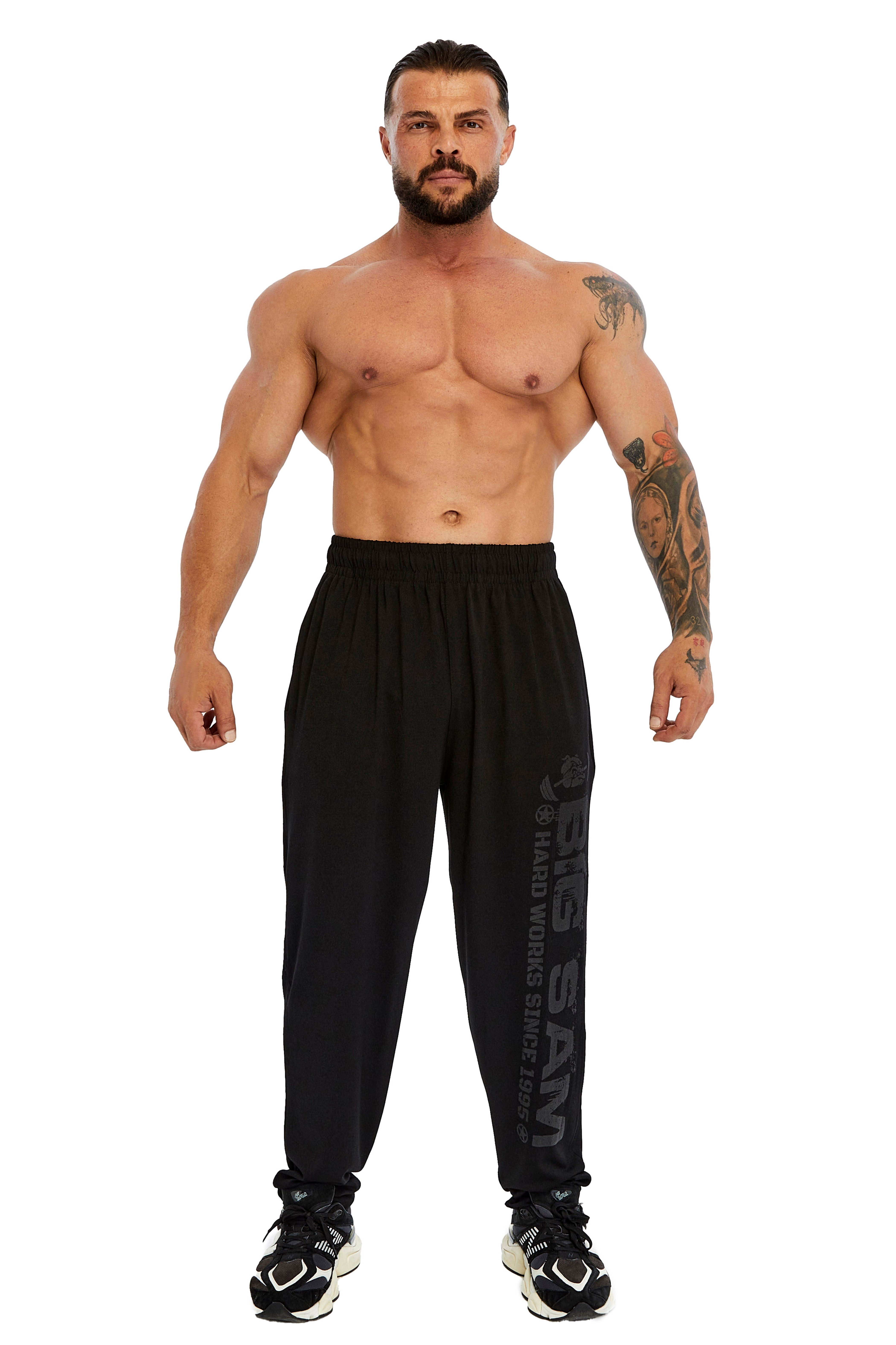 Erkek Eşofman Altı Şalvar Geniş Kesim Body Pantolon Big Sam 1265