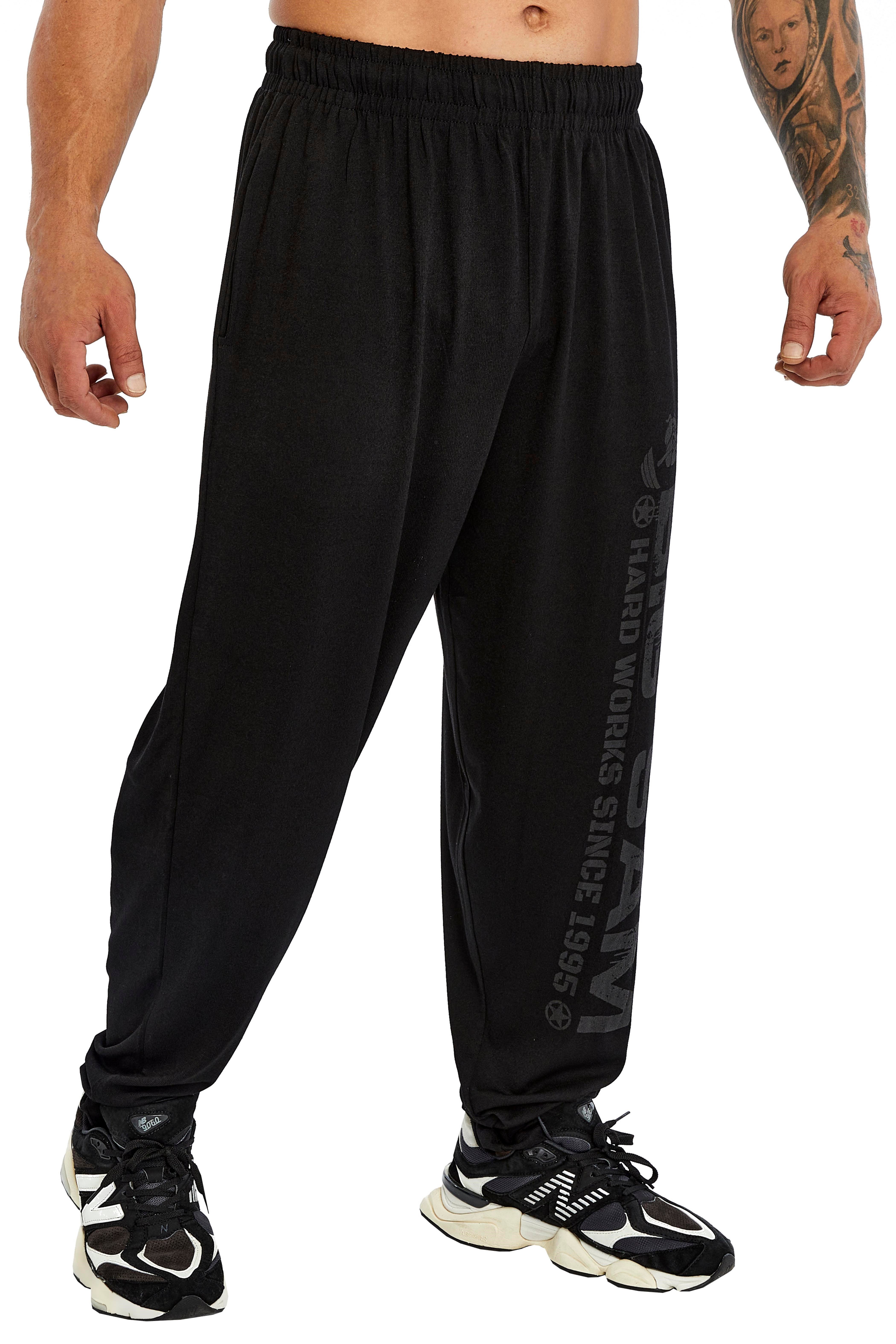 Erkek Eşofman Altı Şalvar Geniş Kesim Body Pantolon Big Sam 1265