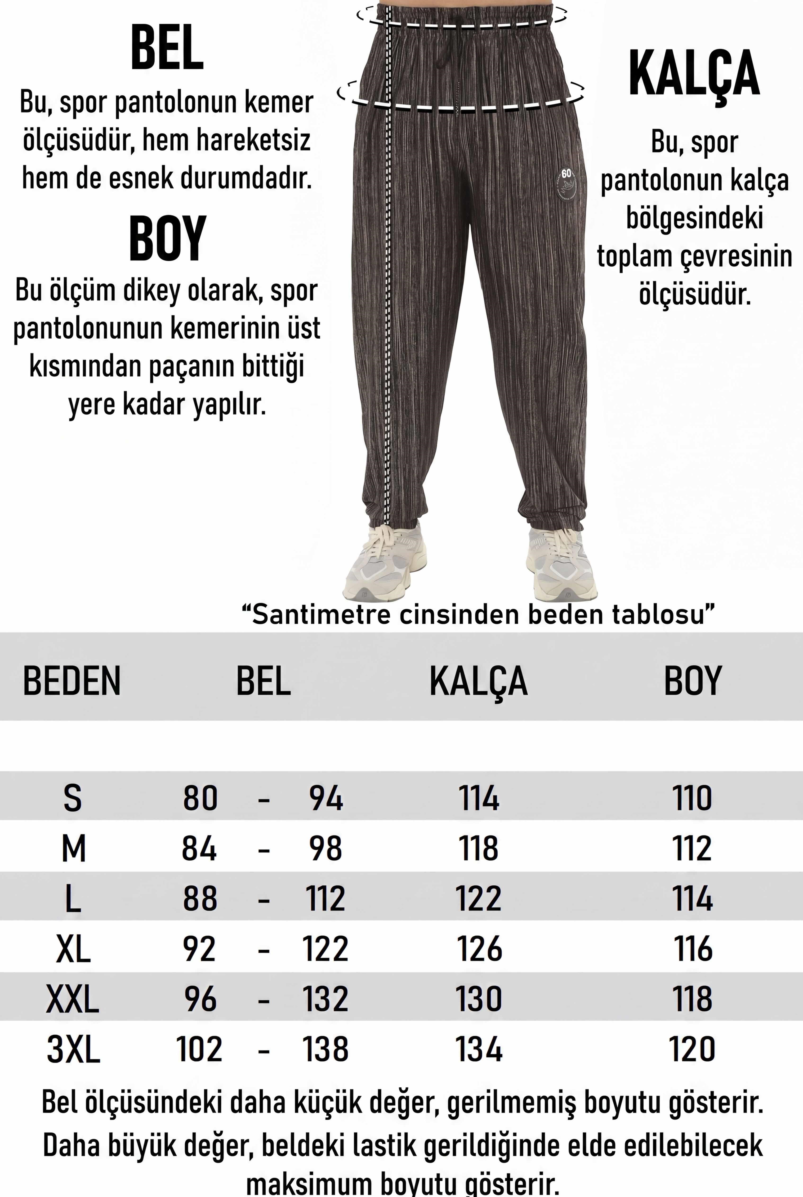 Erkek Eşofman Altı Şalvar Geniş Kesim Yazlık Body Pantolon Big Sam 1184