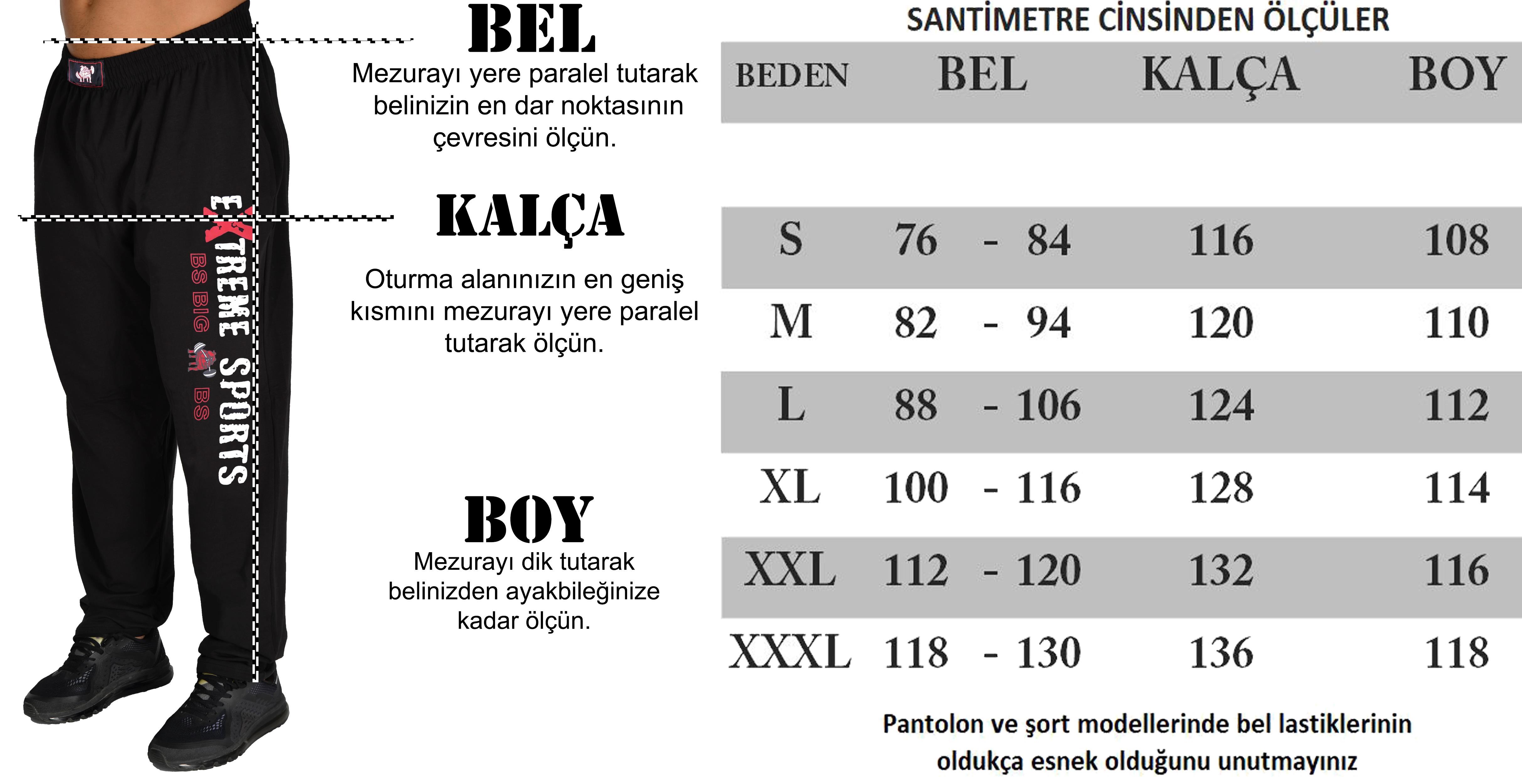 Erkek Eşofman Altı Şalvar Kesim | Pamuklu Body Pantolon