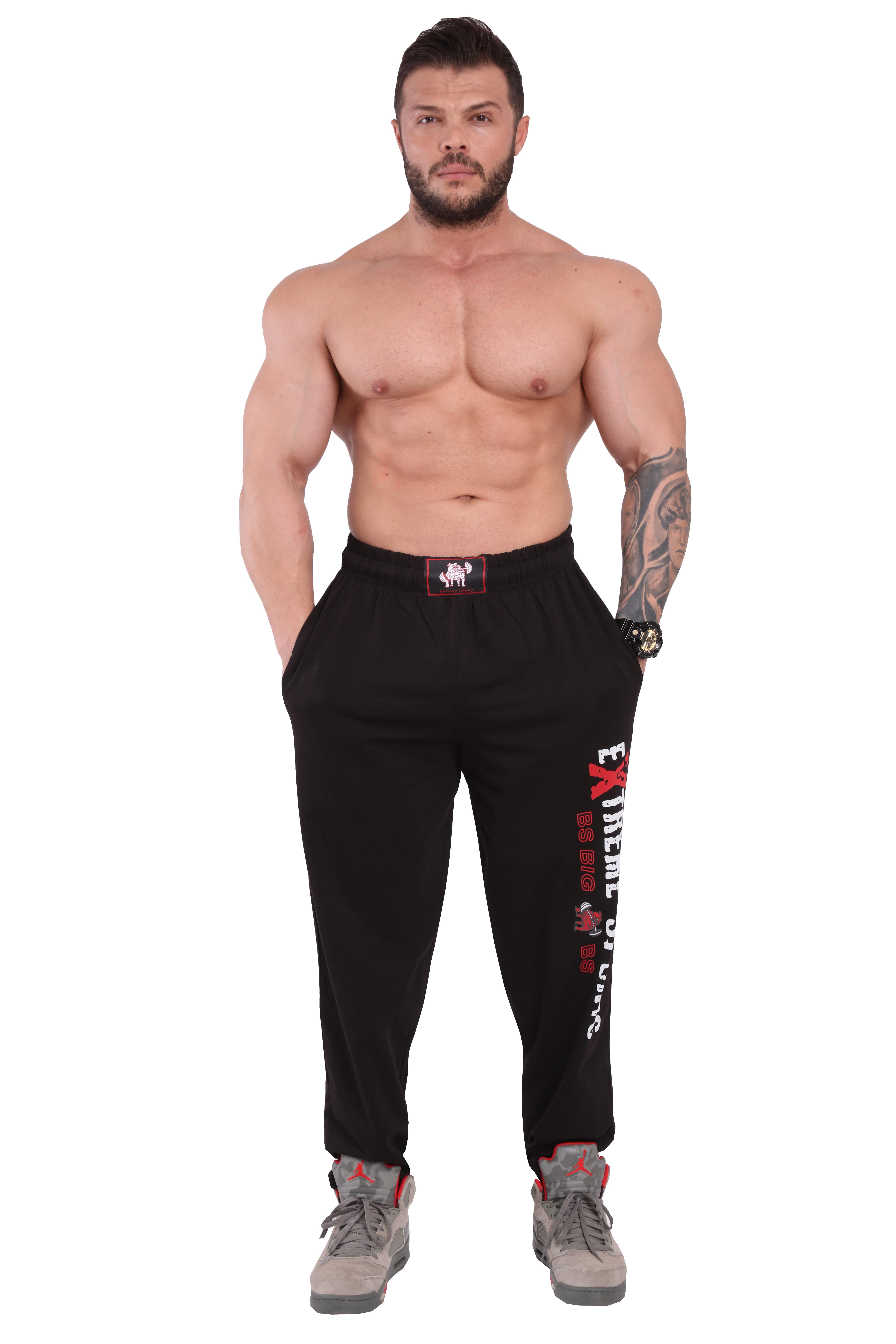 Erkek Eşofman Altı Şalvar Kesim | Pamuklu Body Pantolon