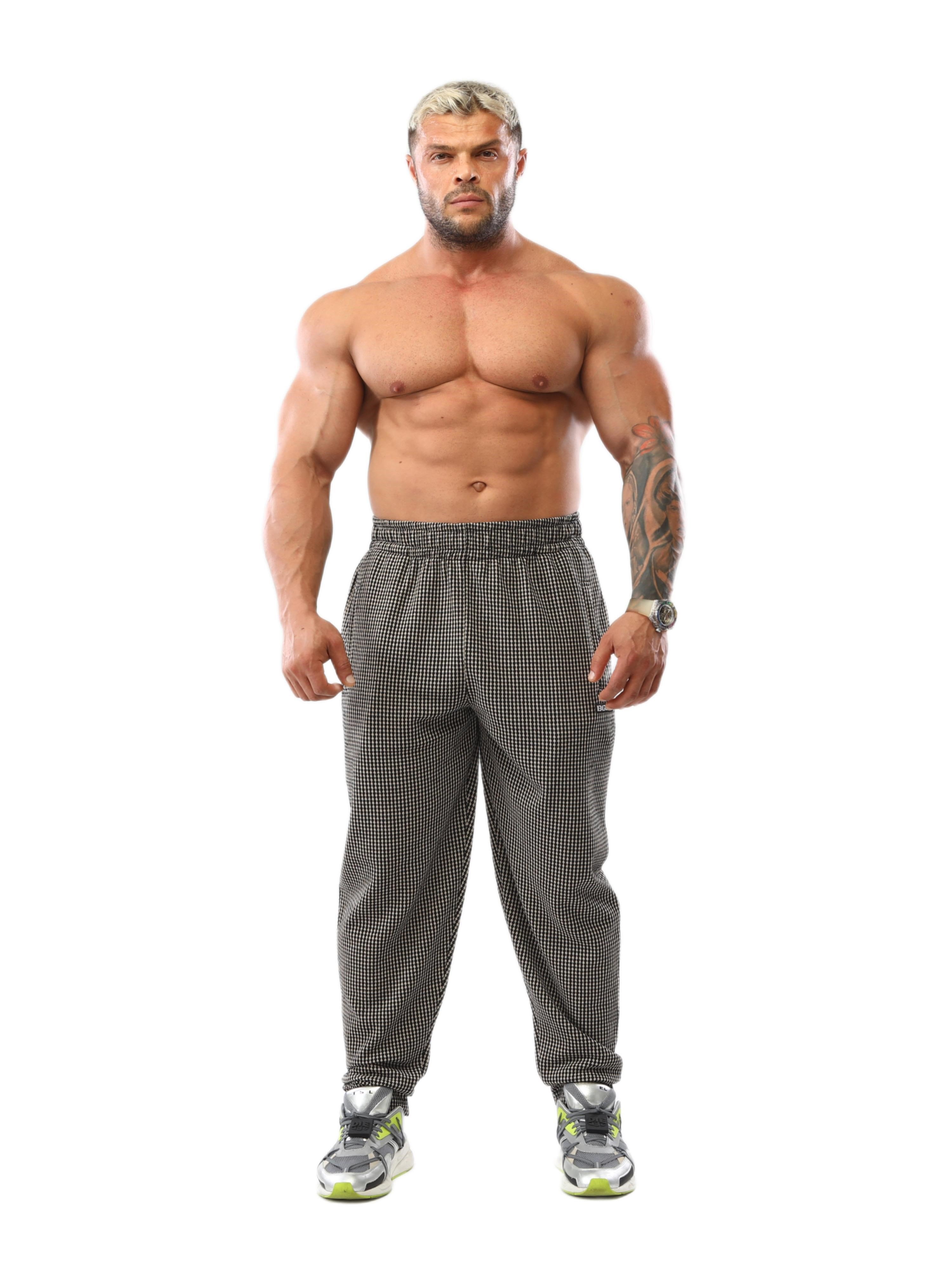 Erkek Eşofman Altı Şavlar Kesim Kışlık Body Pantolon BGSM PNT1352
