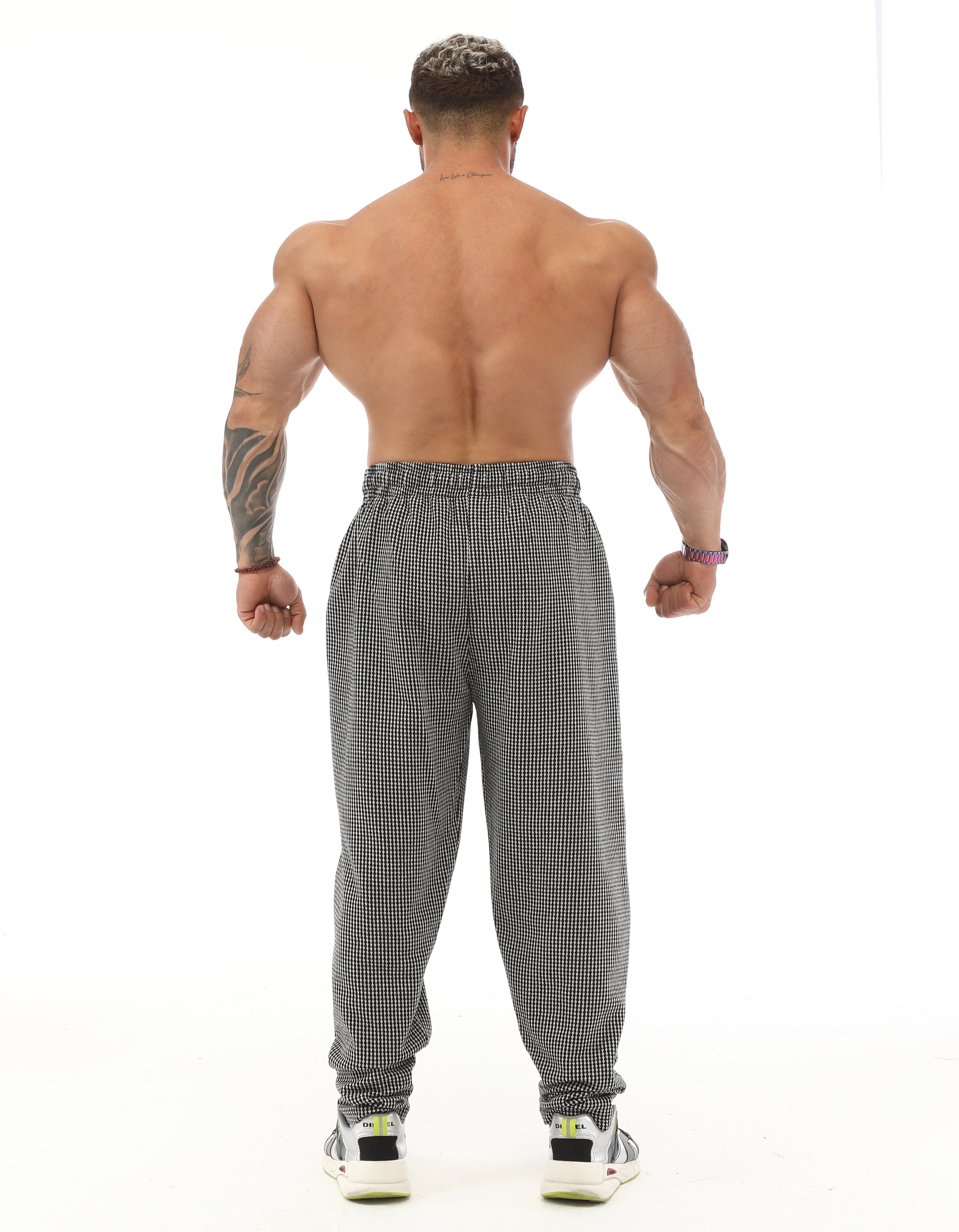 Erkek Eşofman Altı Şavlar Kesim Kışlık Body Pantolon BGSM PNT1352