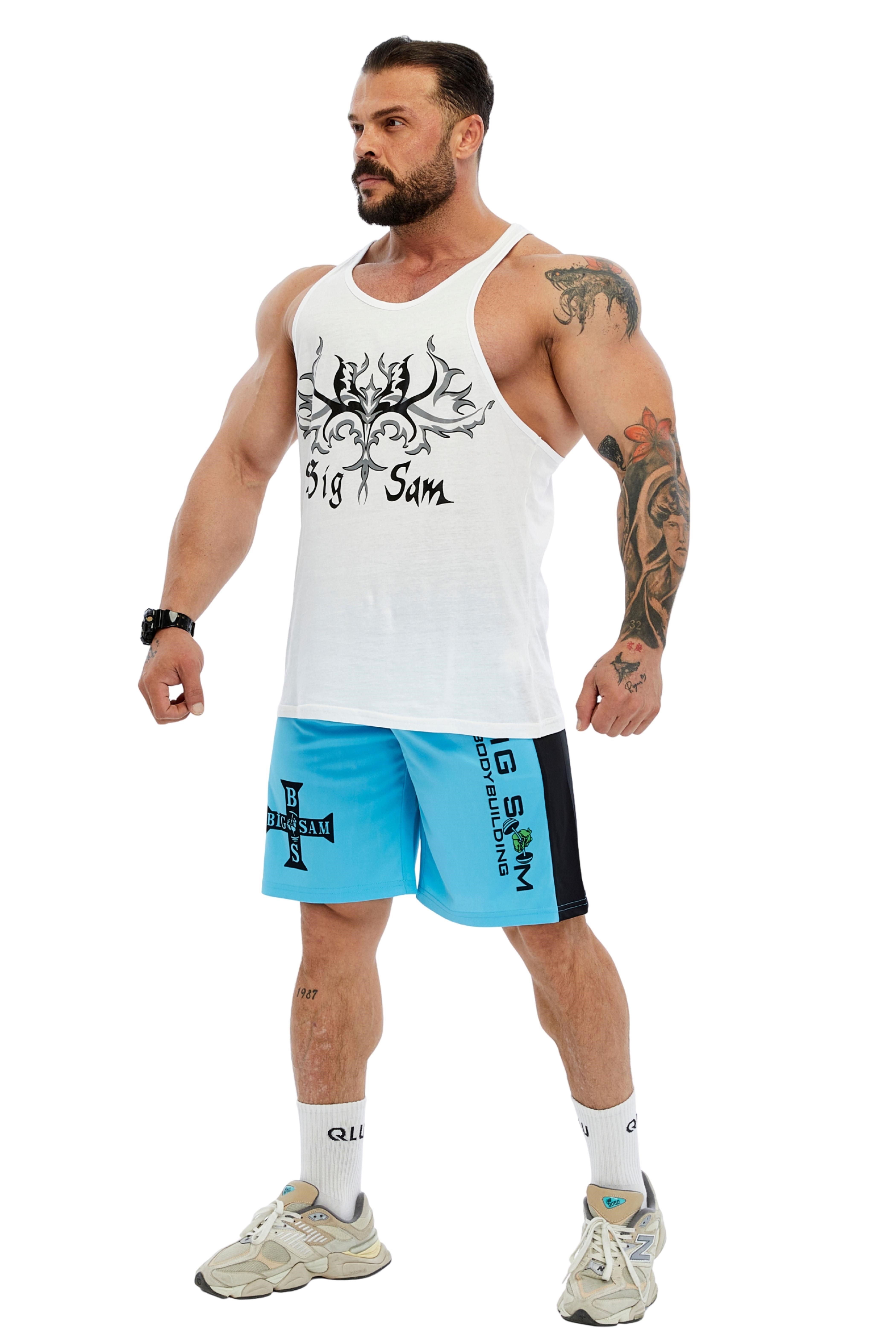 Erkek Fitness Tank Top Spor Atlet Big Sam 2093