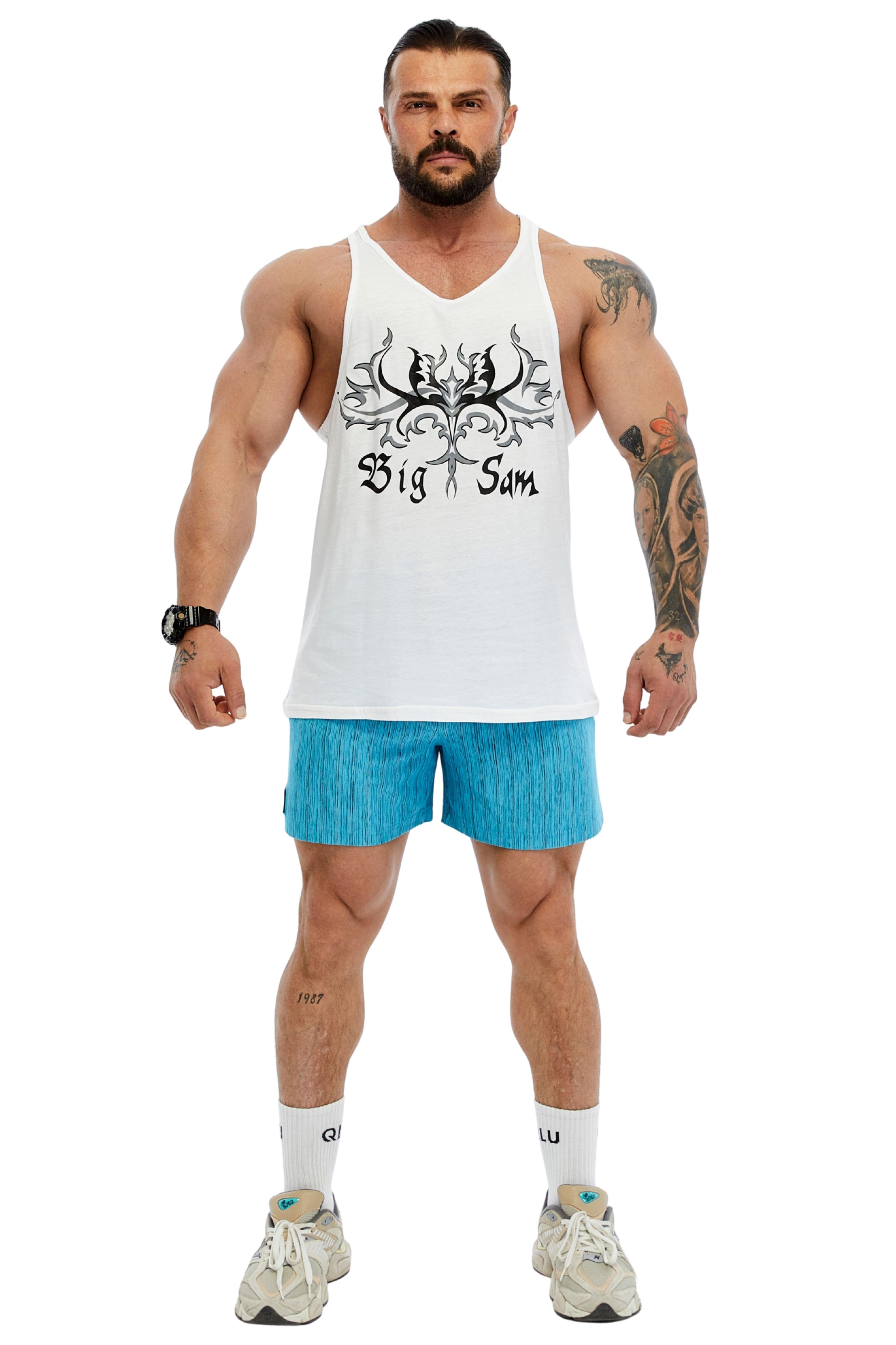 Erkek Fitness Tank Top Spor Atlet Big Sam 2093