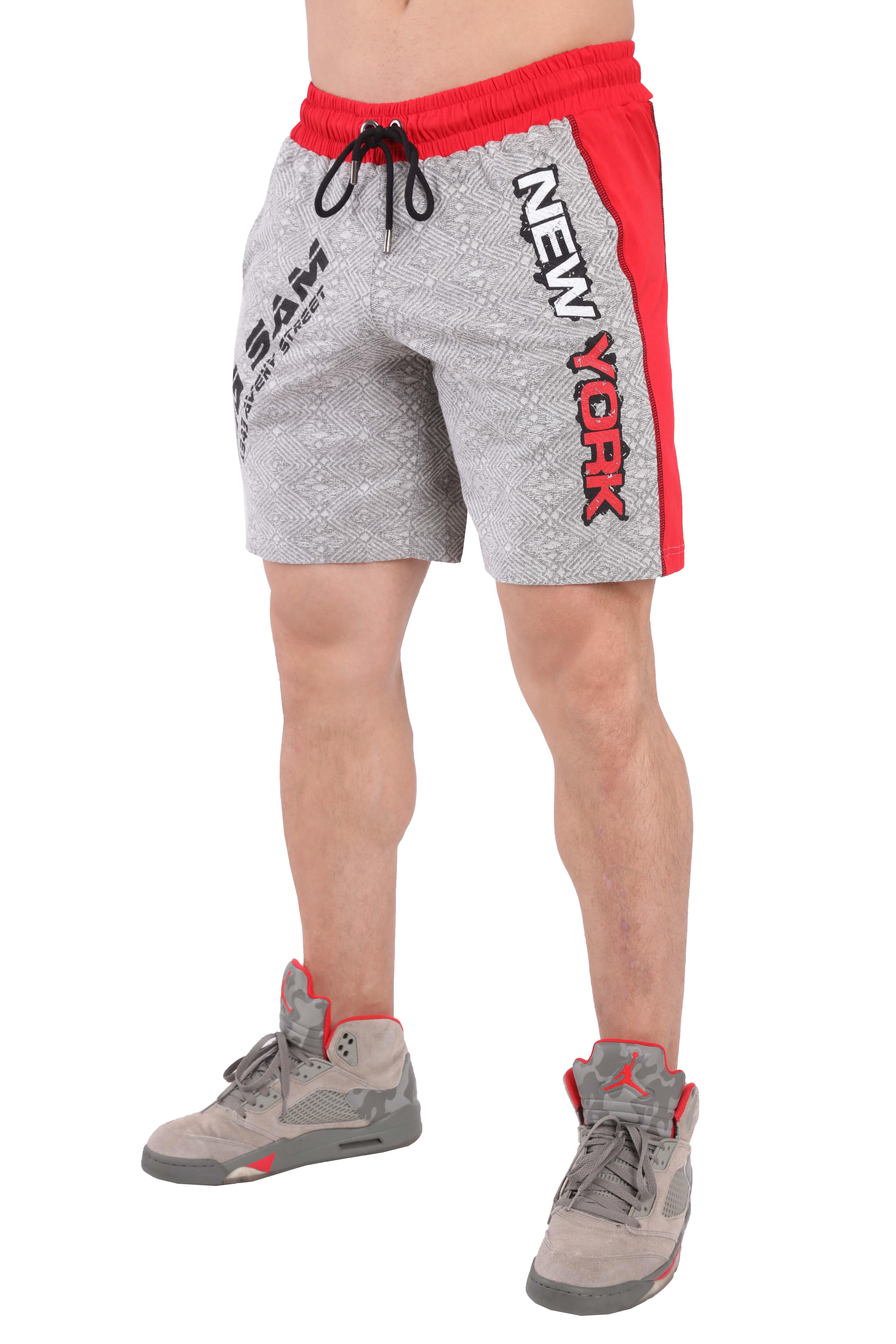 Erkek Gym Naturel Şort Big Sam 1467